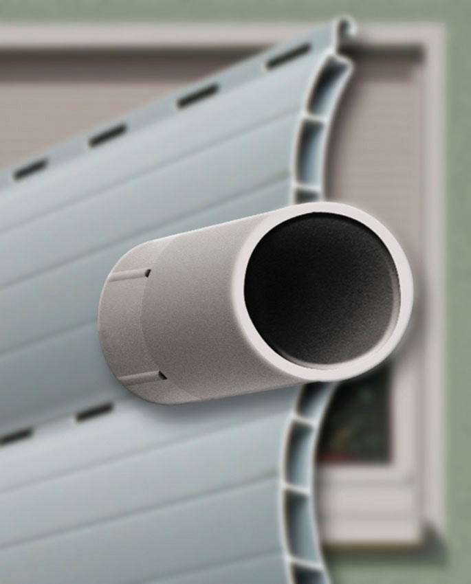 SCHELLENBERG Rollladen-Anschlagstopper »für Rollläden«, Zubehör für Außenrollläden, 20 x 40 mm, grau