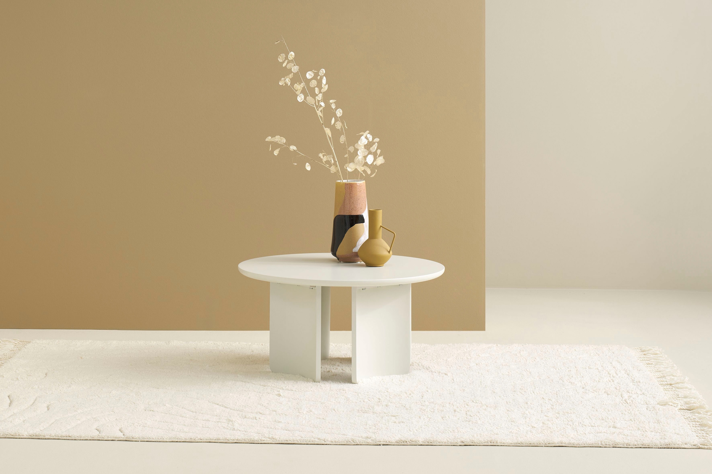 SCHÖNER WOHNEN-Kollektion Couchtisch "MOLDE" 1 Stk. tlg. 80 cm, mit variabe günstig online kaufen