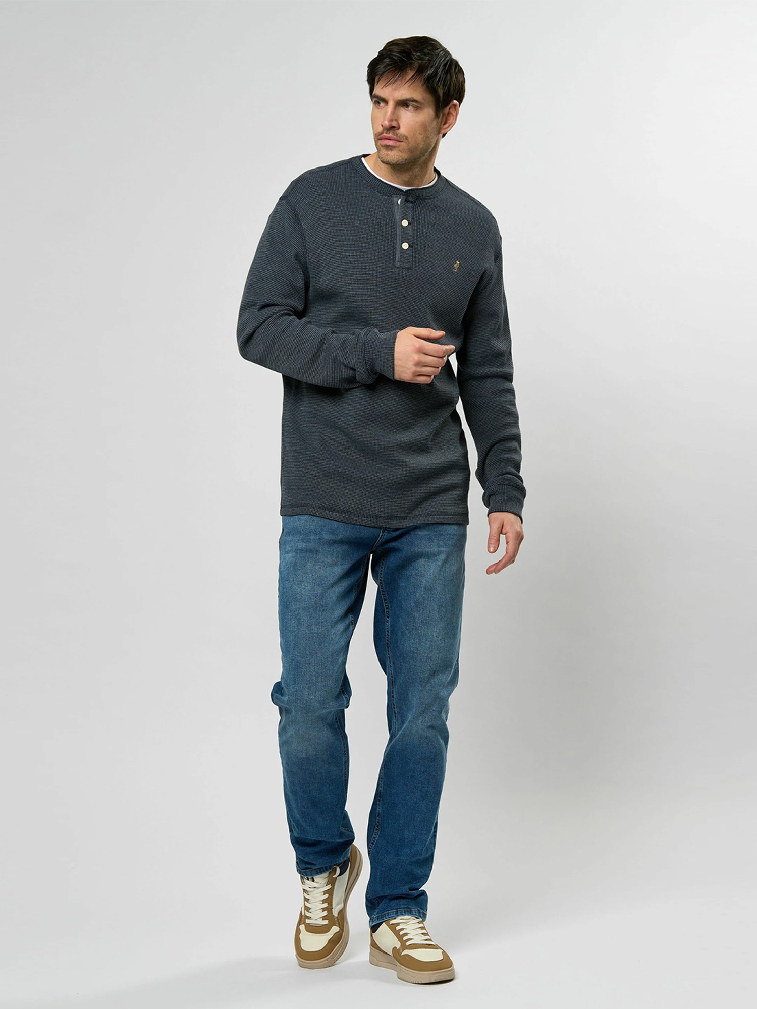 MCS Kurzarmhemd »MCS T-shirt long sleeve Colt«
