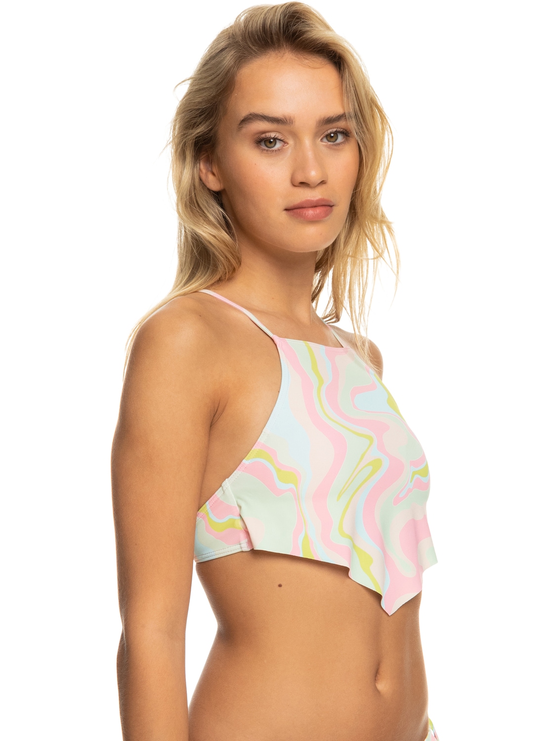 Roxy Crop-Bikini-Top »Tropics Hype«