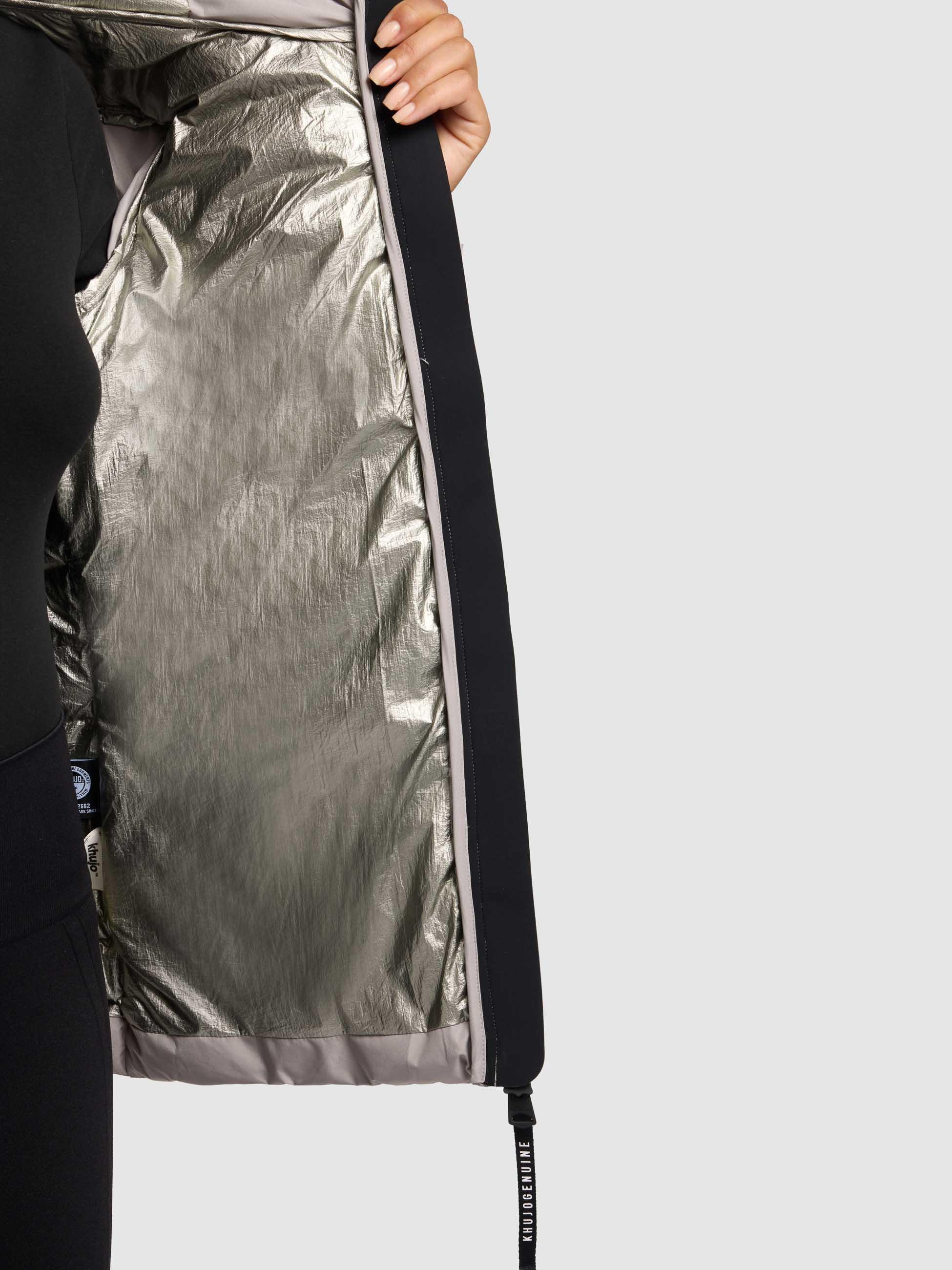 khujo Steppjacke »Pace-YM«, mit Kapuze, Warme gesteppte Winterjacke mit Kapuze