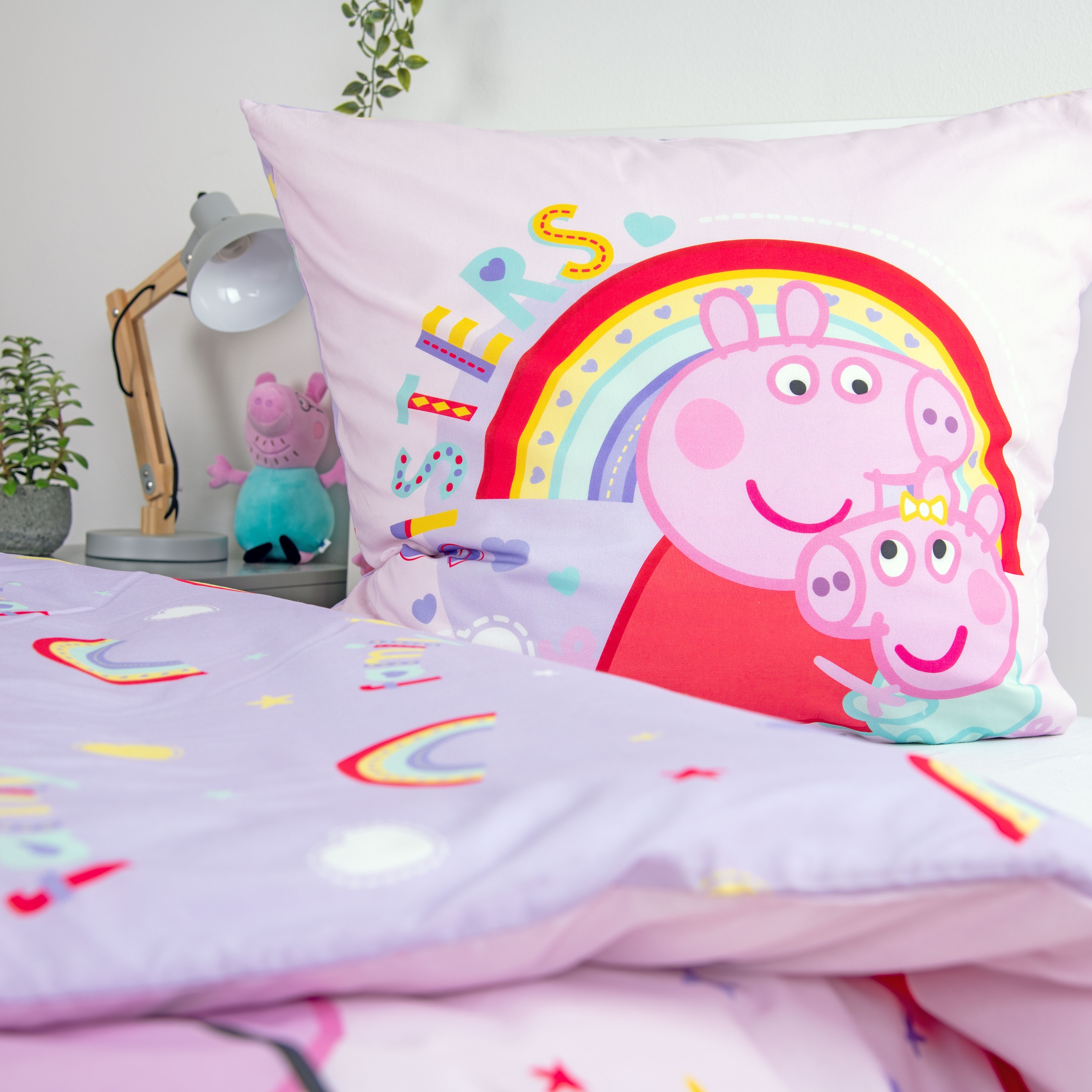 Peppa Pig Bettwäsche »Peppa Pig«, Wendebettwäsche