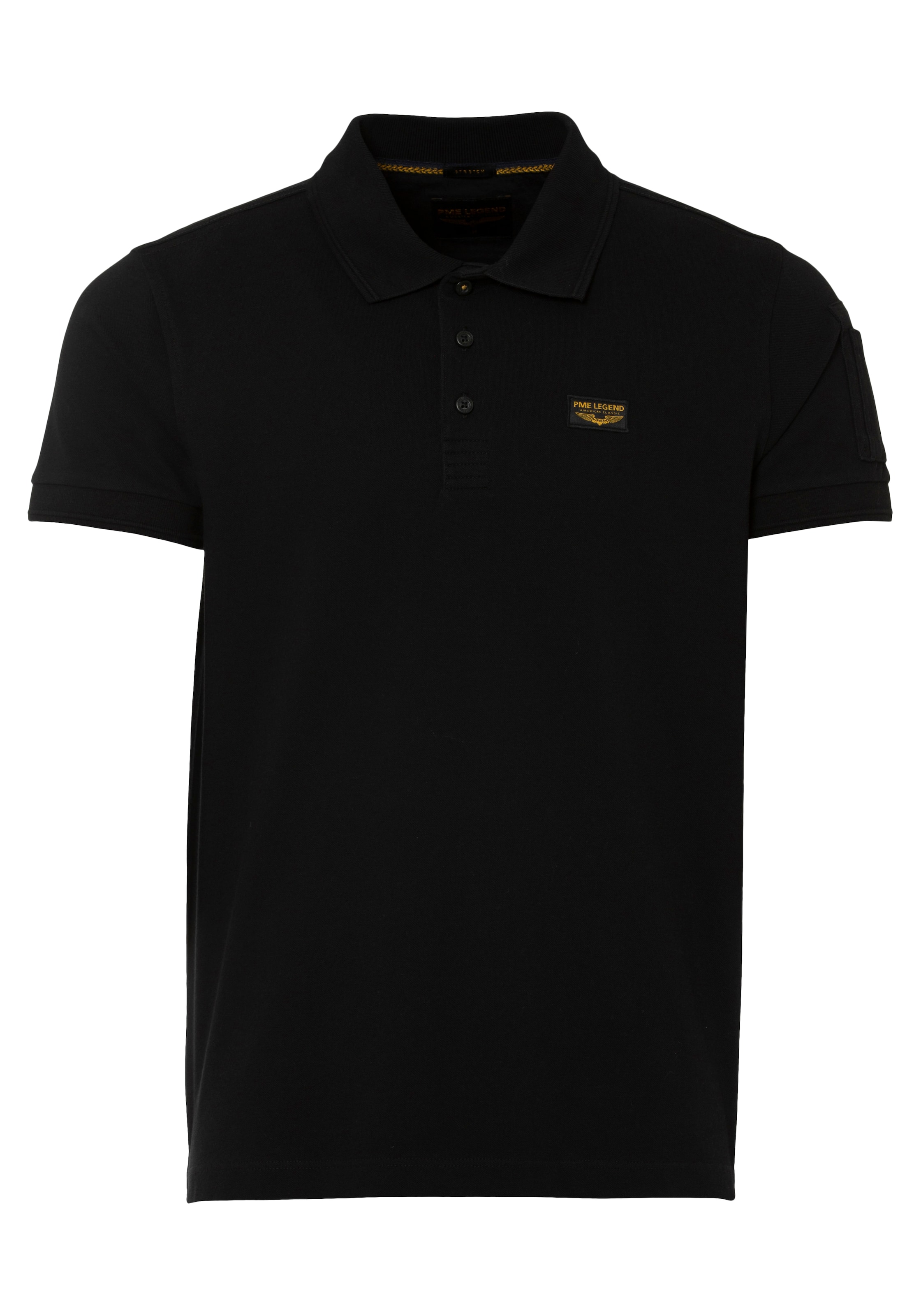 Poloshirt, mit Logostickerei