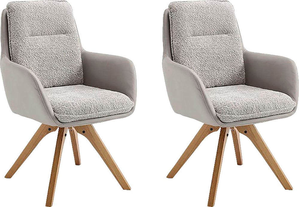 Home affaire Esszimmerstuhl "Barcelona" (Set) 2 Stk. Boucle verschiedene Ge günstig online kaufen