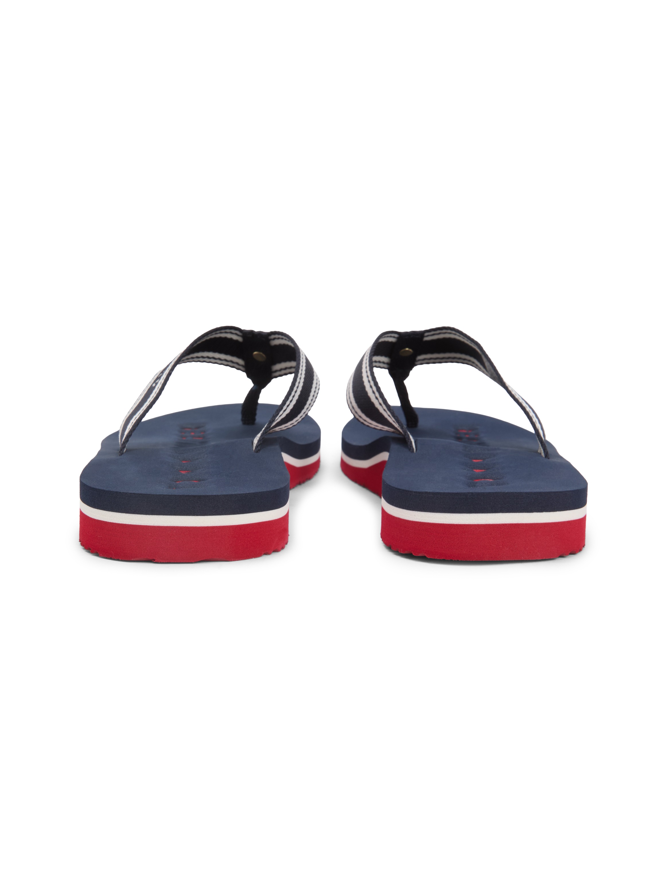 Thumbnail - Tommy Hilfiger Zehentrenner "TH WEBBING SUMMER SANDAL" Sommerschuh, Strandschuh, Dianette mit Streifen und Logoschriftzu...
