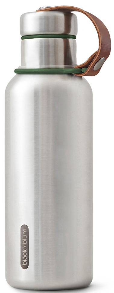 Isolierflasche »Insulated Bottle«, Edelstahl, Tragschlaufe aus Kunstleder, 500 ml