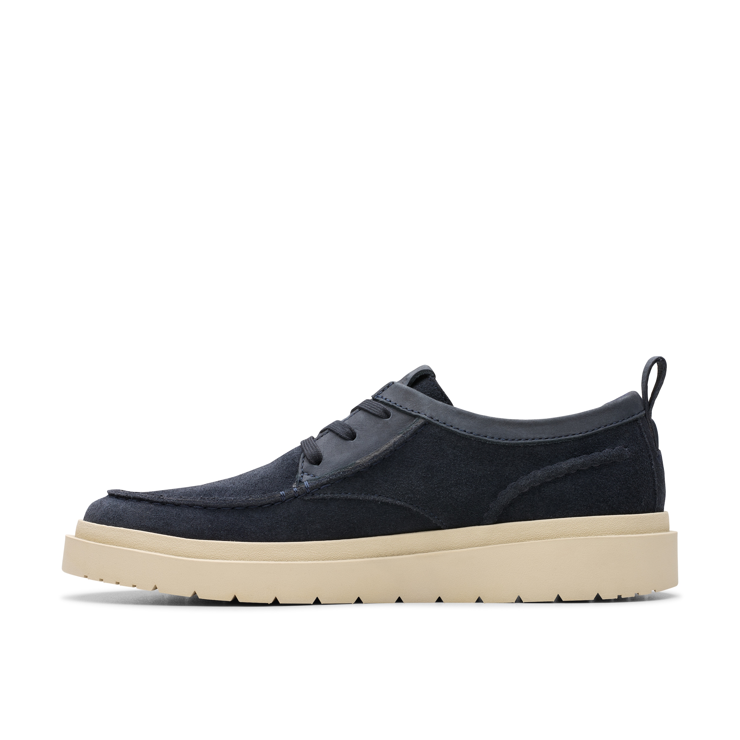 Clarks Schnürschuh »Polden Moc«, Schnürschuh, Business Schuh, Mokassin im Casual Look
