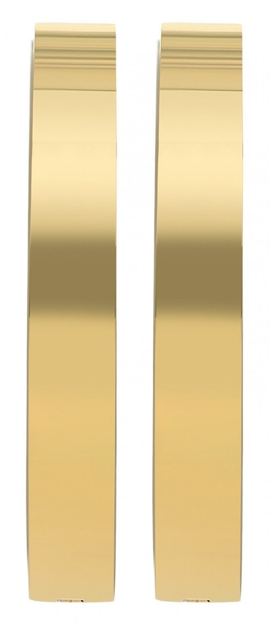 Adelia´s Paar Creolen »Neuheit 2025 - Damen Creolen aus poliertem Edelstahl Ø 16 mm«