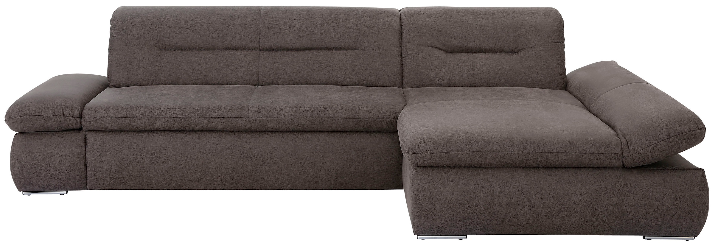 INOSIGN Ecksofa »Avesa L-Form«, Wahlweise mit Armteilvertsellung und Bettfunktion, B/T/H: 300/172/80cm