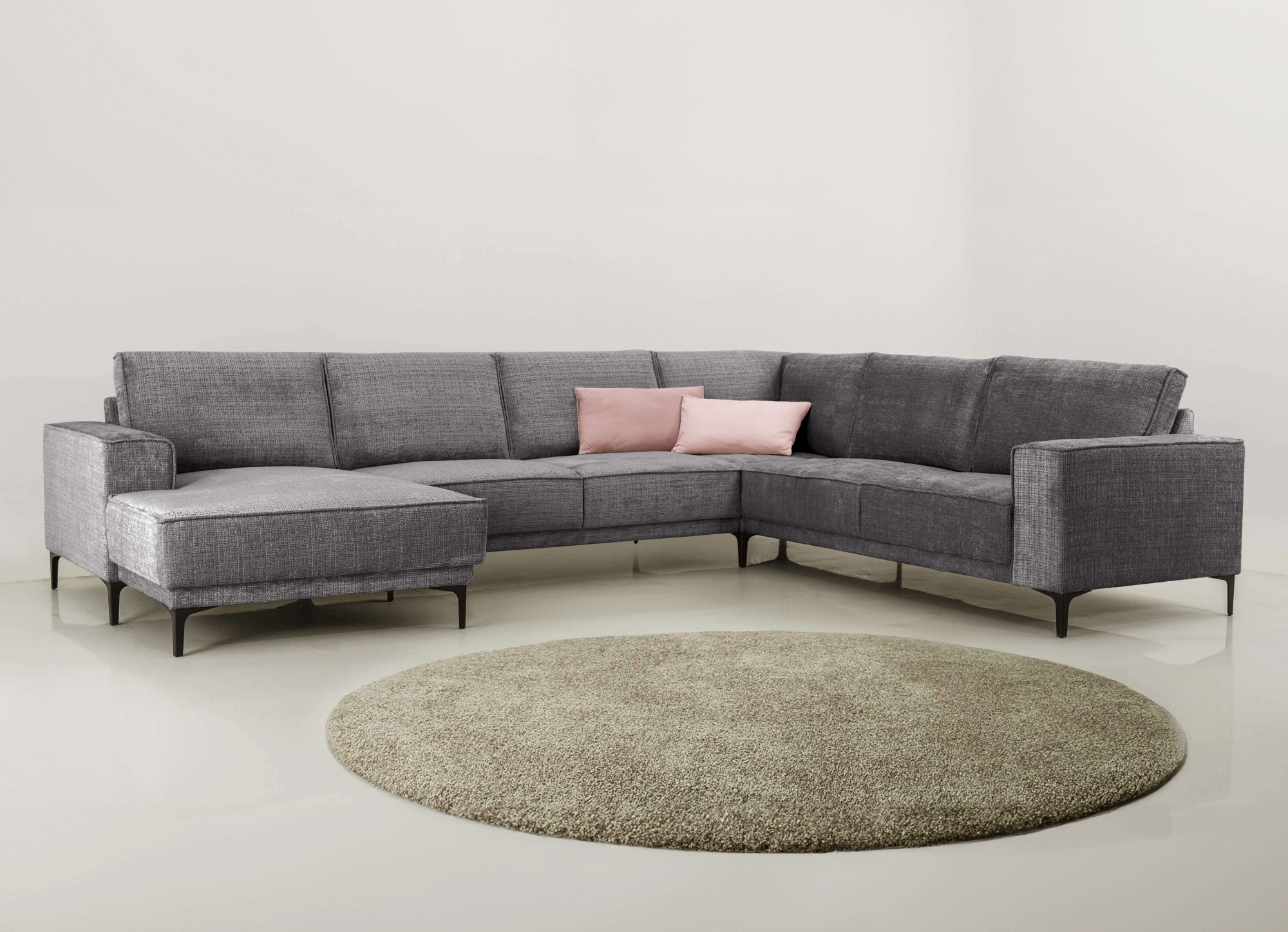 OTTO home Wohnlandschaft "OLAND U-Form, B: 342 cm - OTTO. Verlässliche Qual günstig online kaufen