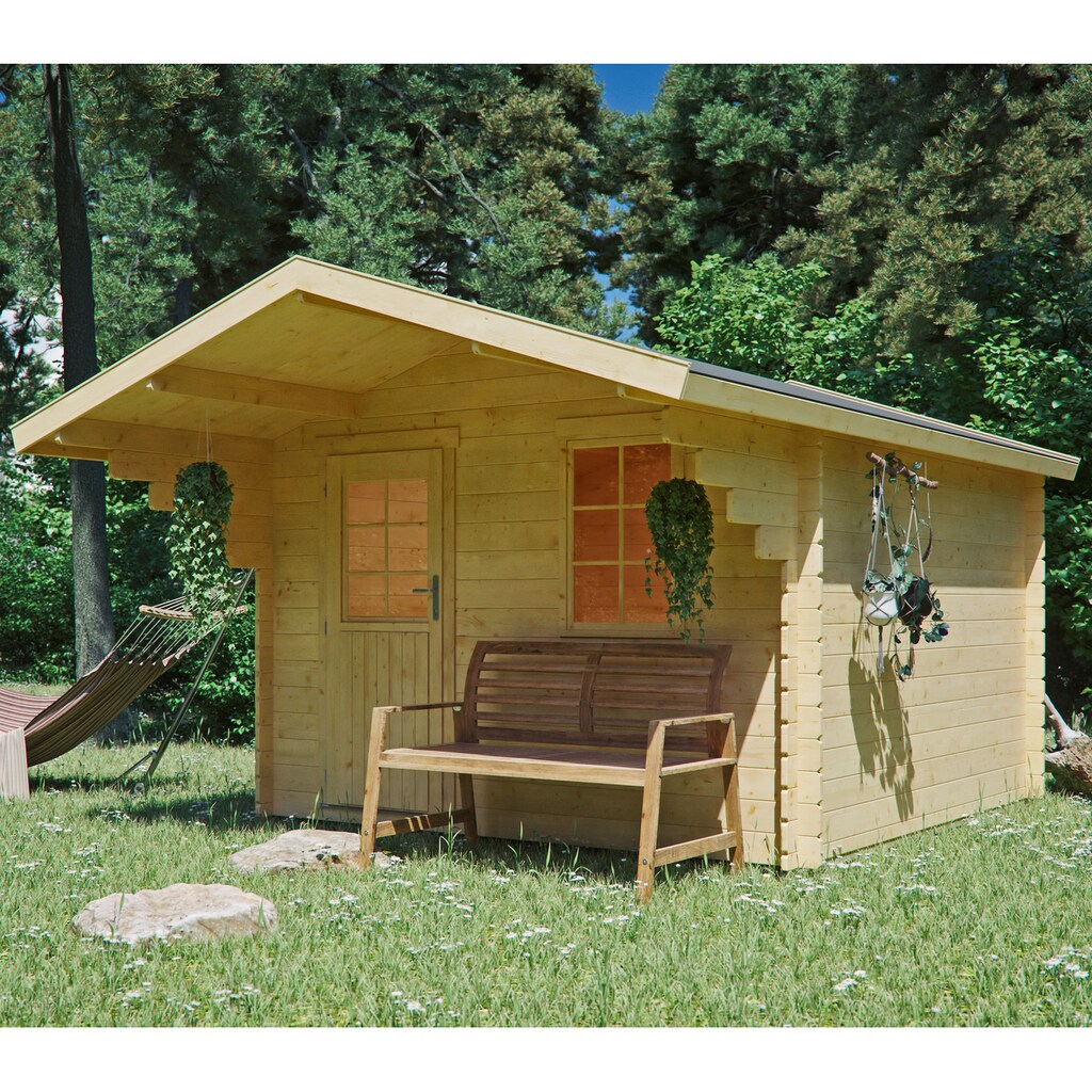 Kiehn-Holz Gartenhaus »Burgberg 1«, (Set)