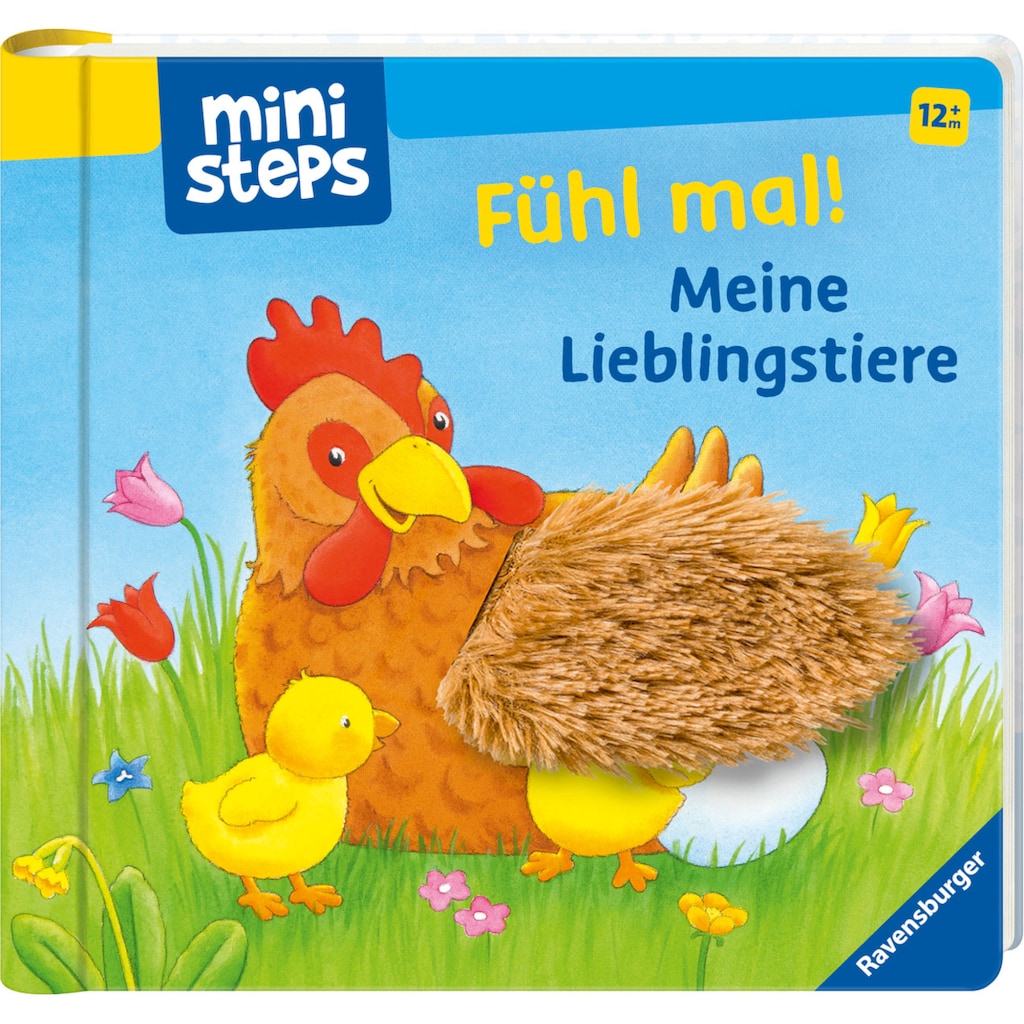 Ravensburger Buch »ministeps®, Fühl mal! Meine Lieblingstiere«