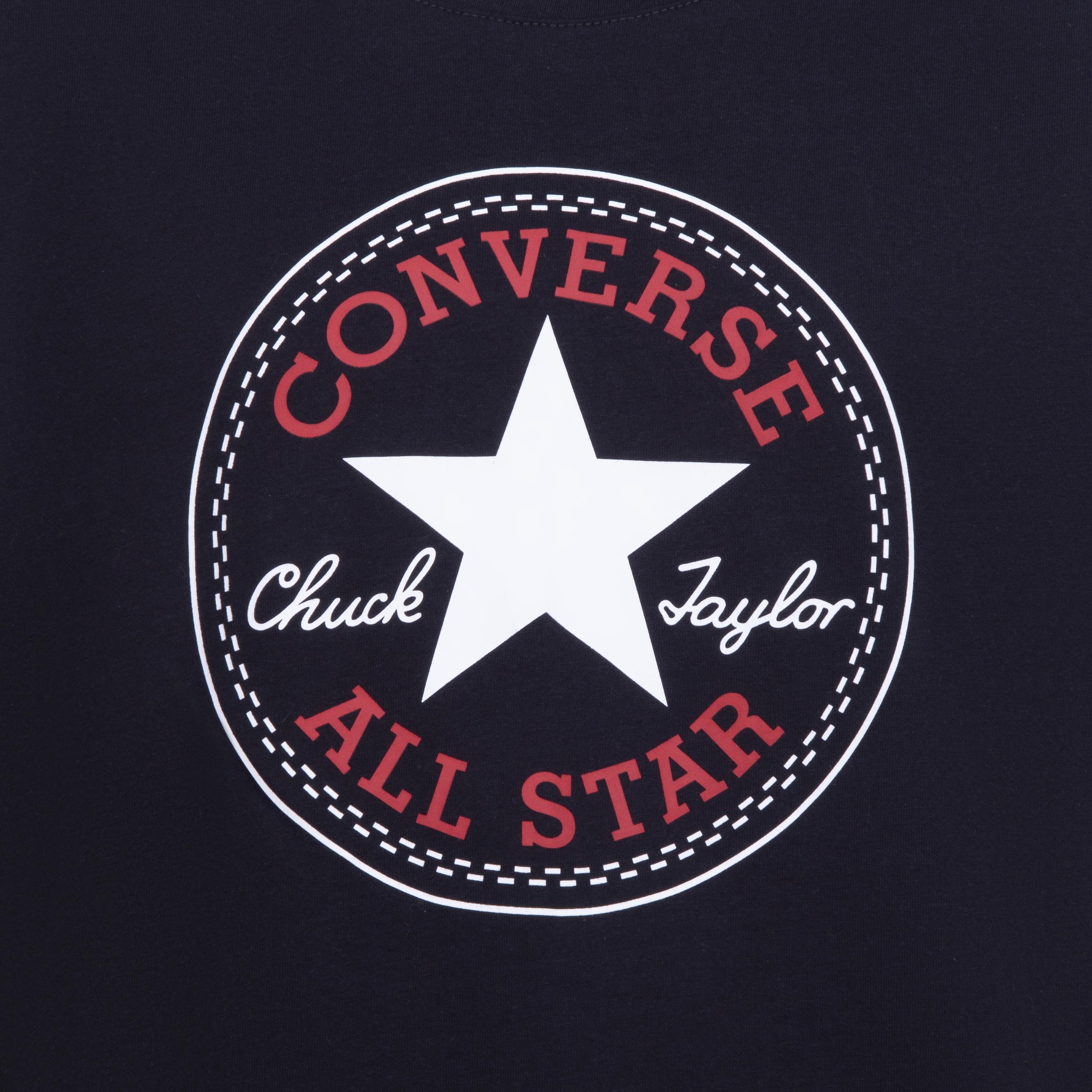 Converse T-Shirt »CNVBN CHUCK PATCH TEE« für Kinder, mit kurzen Ärmeln, aus Baumwolle, in normaler Passform