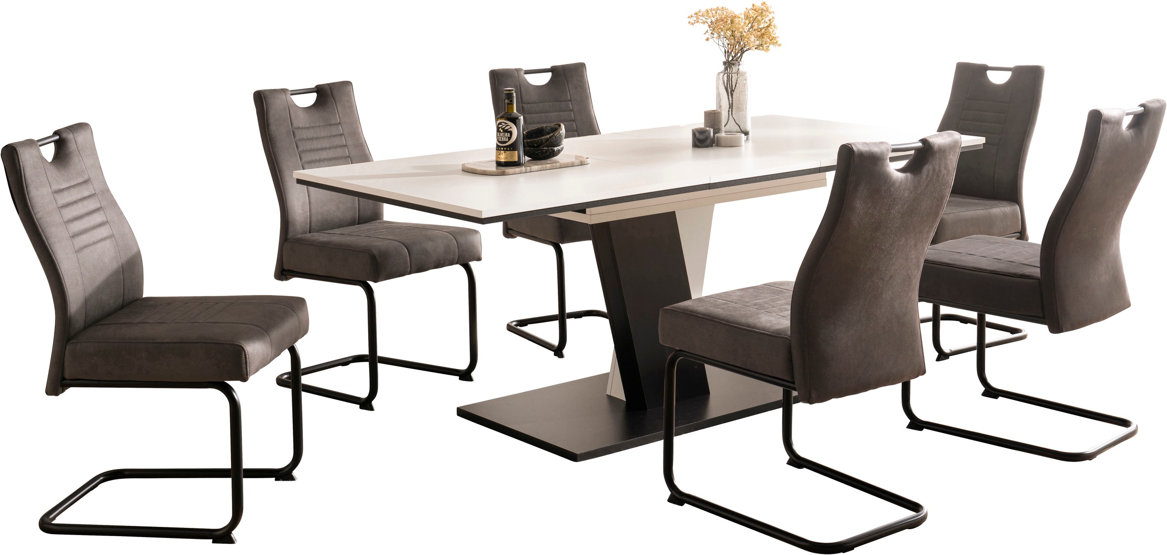 OTTO home Essgruppe ""Altona", Esstisch ausziehbar plus 6 Stühle, TOPSELLER günstig online kaufen