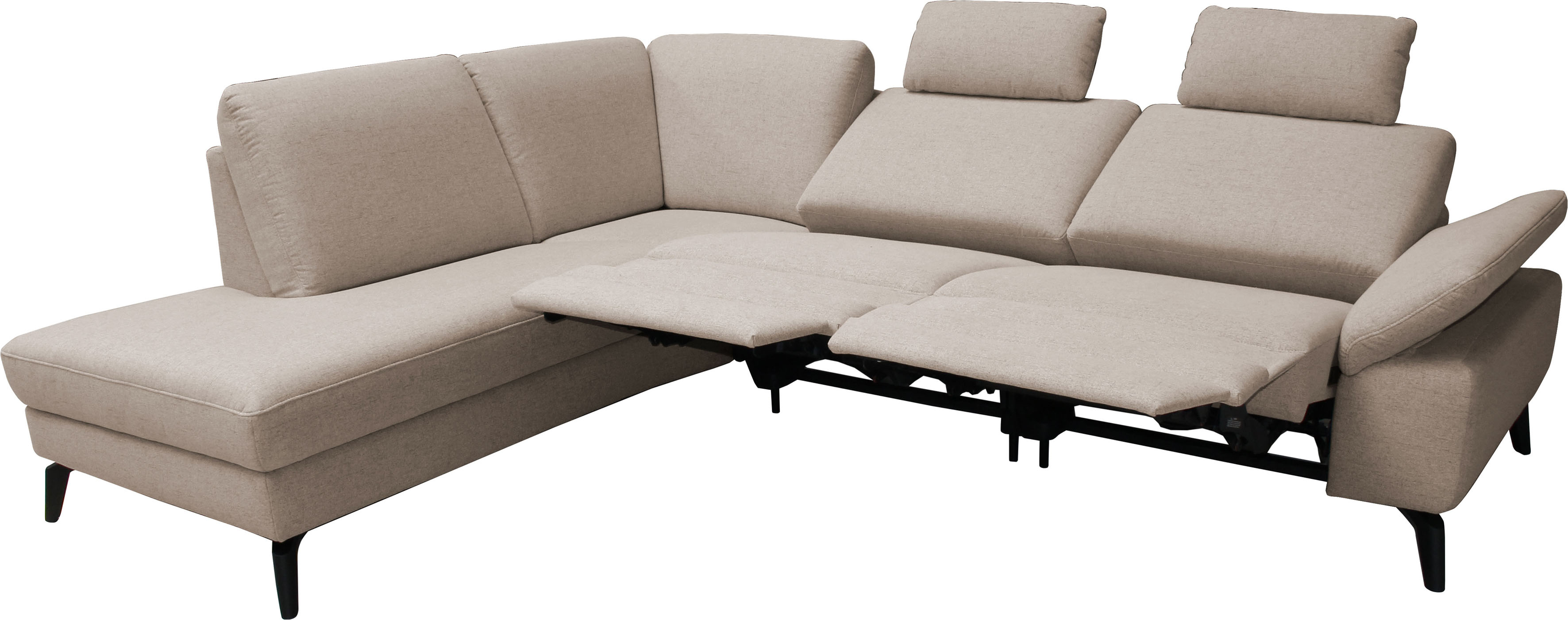 Thumbnail - alina Ecksofa inkl. Kopfstützen, wahlweise mit Relaxfunktion, Breite: 243 cm