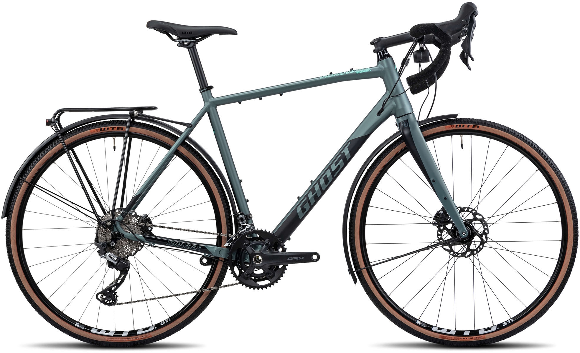 Ghost Fitnessbike "Road Rage Essential EQ AL", 20 Gang, Shimano, GRX RD-RX400 Schaltwerk, Kettenschaltung, für Damen und