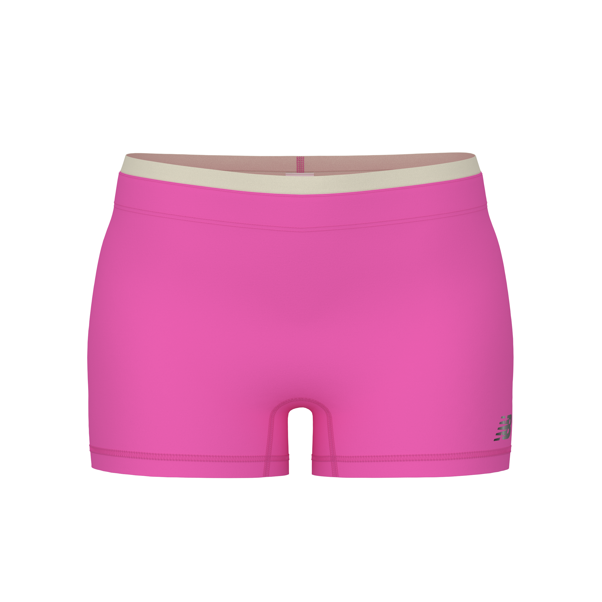 New Balance Laufshorts "FAST DAYS GRAPHIC HOT SHORT" mit reflektierendem Branding, aus Polyester und Elasthan