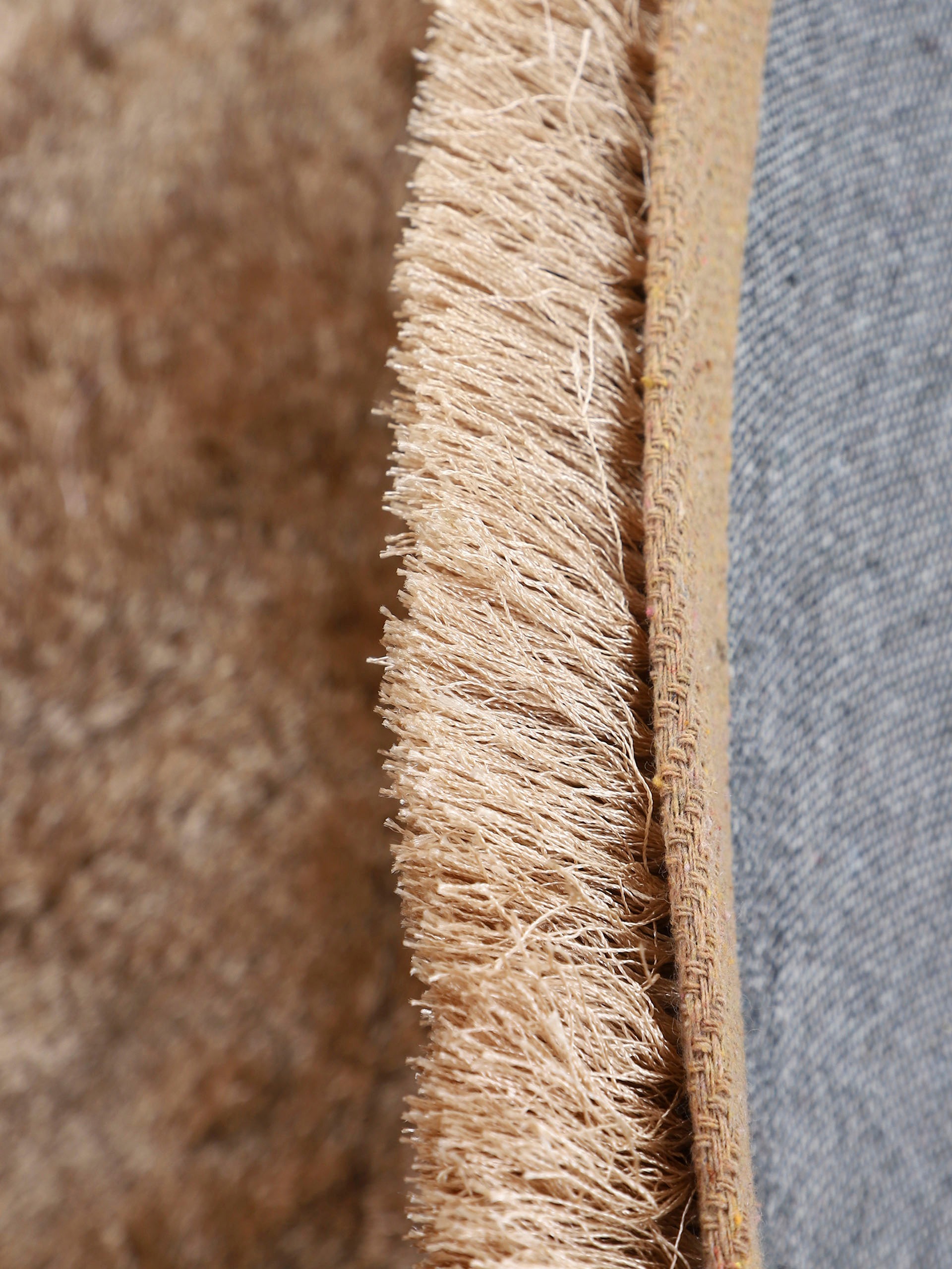 carpetfine Hochflor-Teppich »Breeze«, rechteckig, 45 mm Höhe, besonders weich mit leichtem Glanz Garn, Wohnzimmer