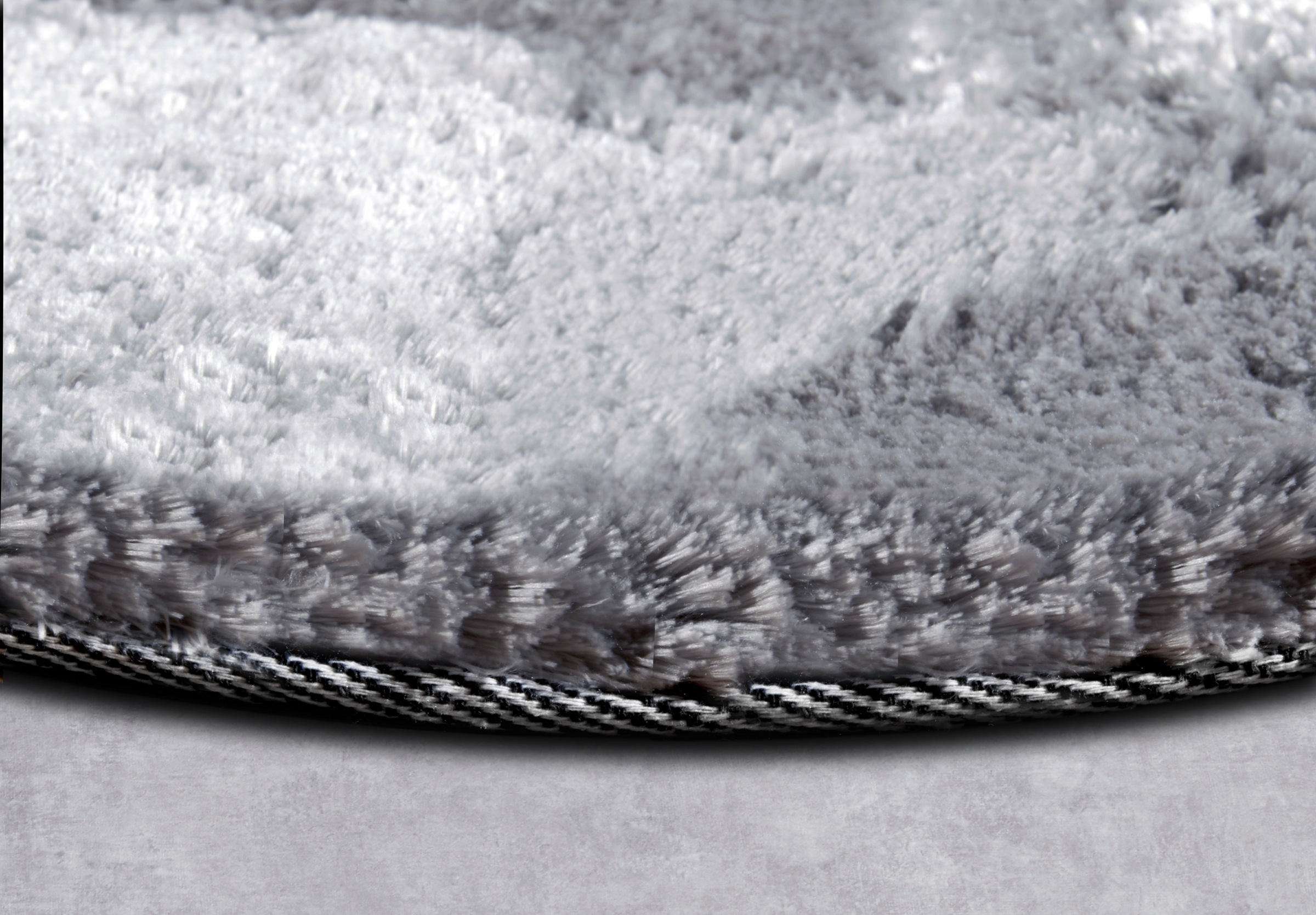 ELLE DECORATION Hochflor-Teppich »Calida«, rund, 28 mm Höhe, Langflor, Shaggy, einfarbig, flauschig, weich, glänzend, modern, uni
