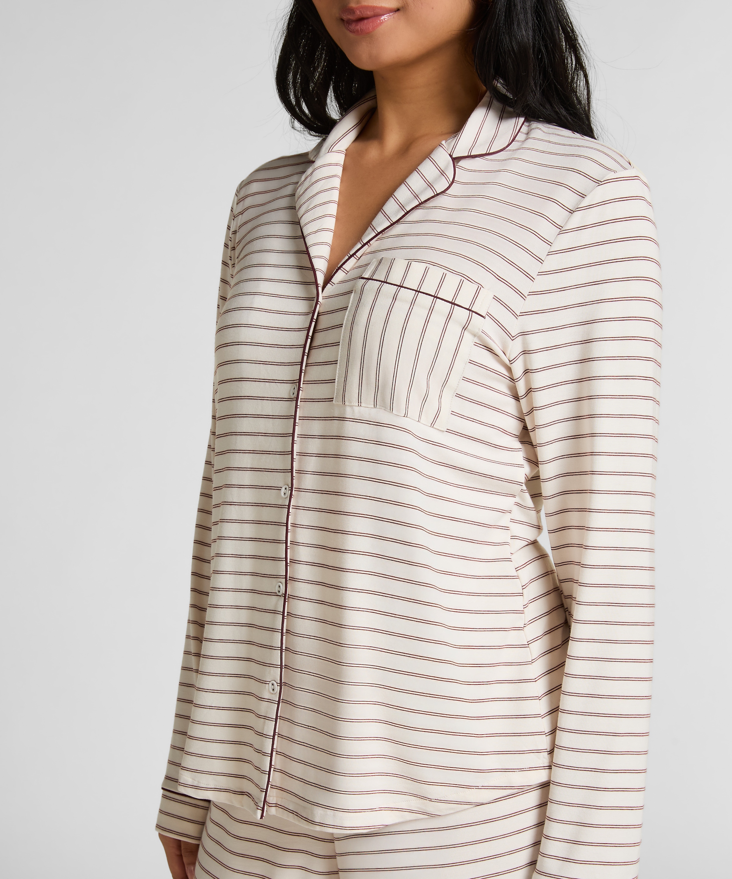 Hunkemöller Pyjama »Essential Jersey Long-Sleeved Jacket«