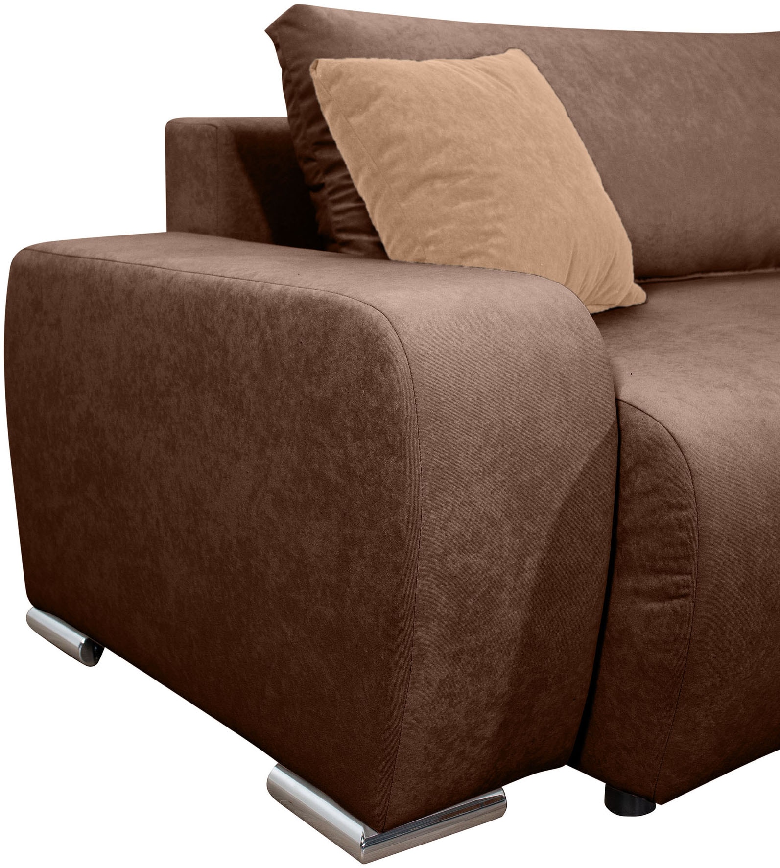 COLLECTION AB Ecksofa »Ecksofa, Schlaffunktion,Bonnelfederkern,Rückenkissen«