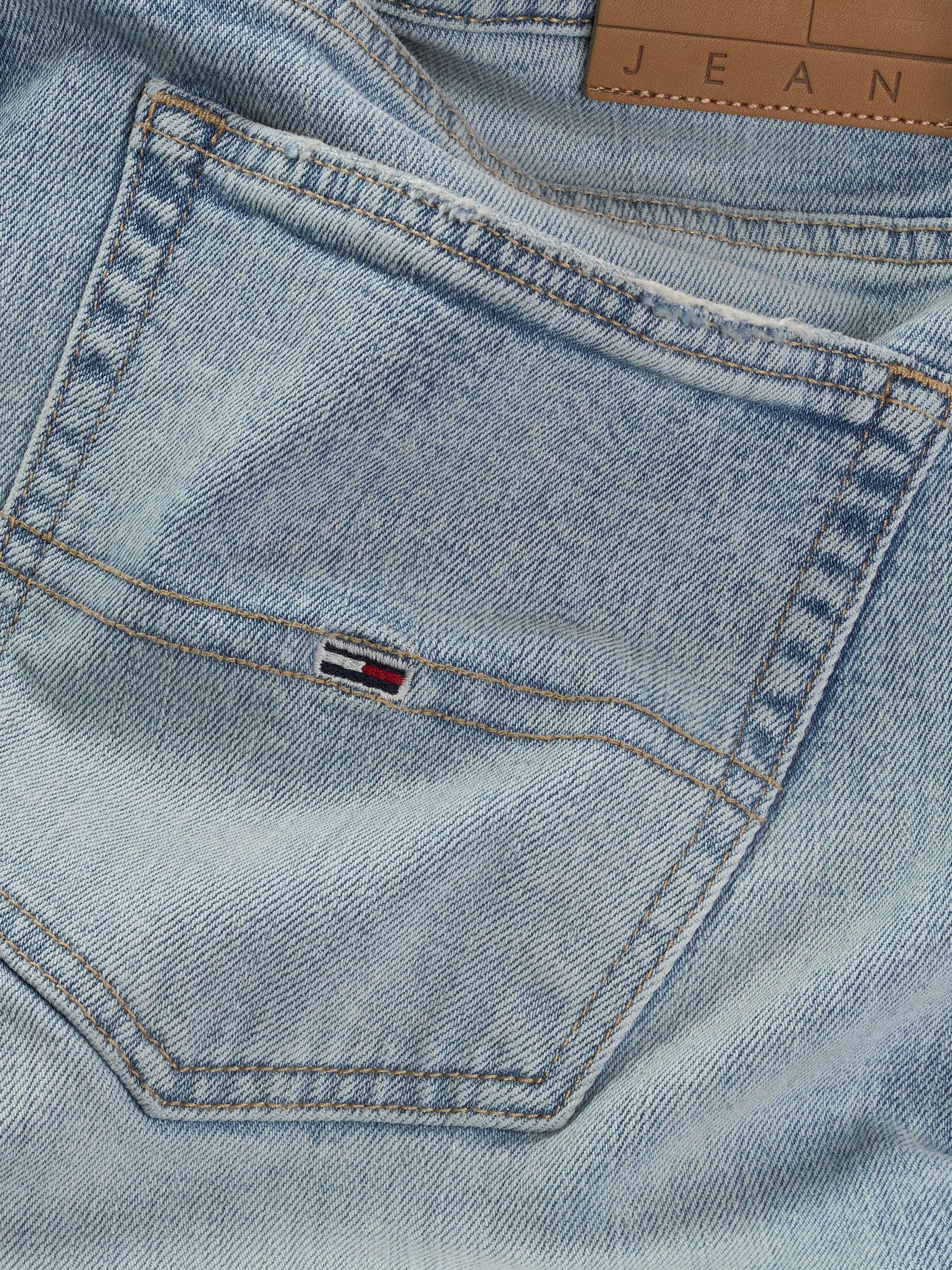 Tommy Jeans Slim-fit-Jeans »Austin Slim Tapered«, Mit Gürtelschlaufen