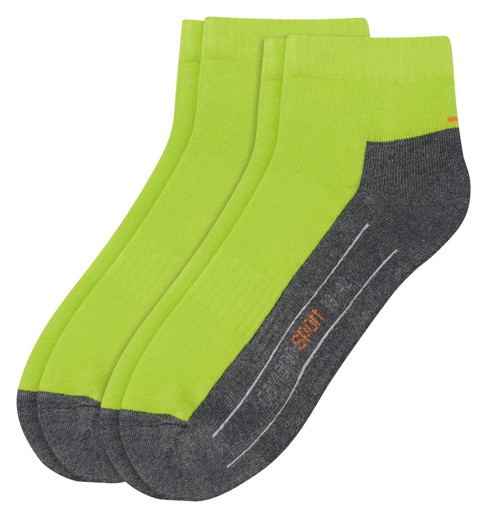 Camano Kurzsocken »function« 4 Paar,  mit entlastender Halbplüschsohle