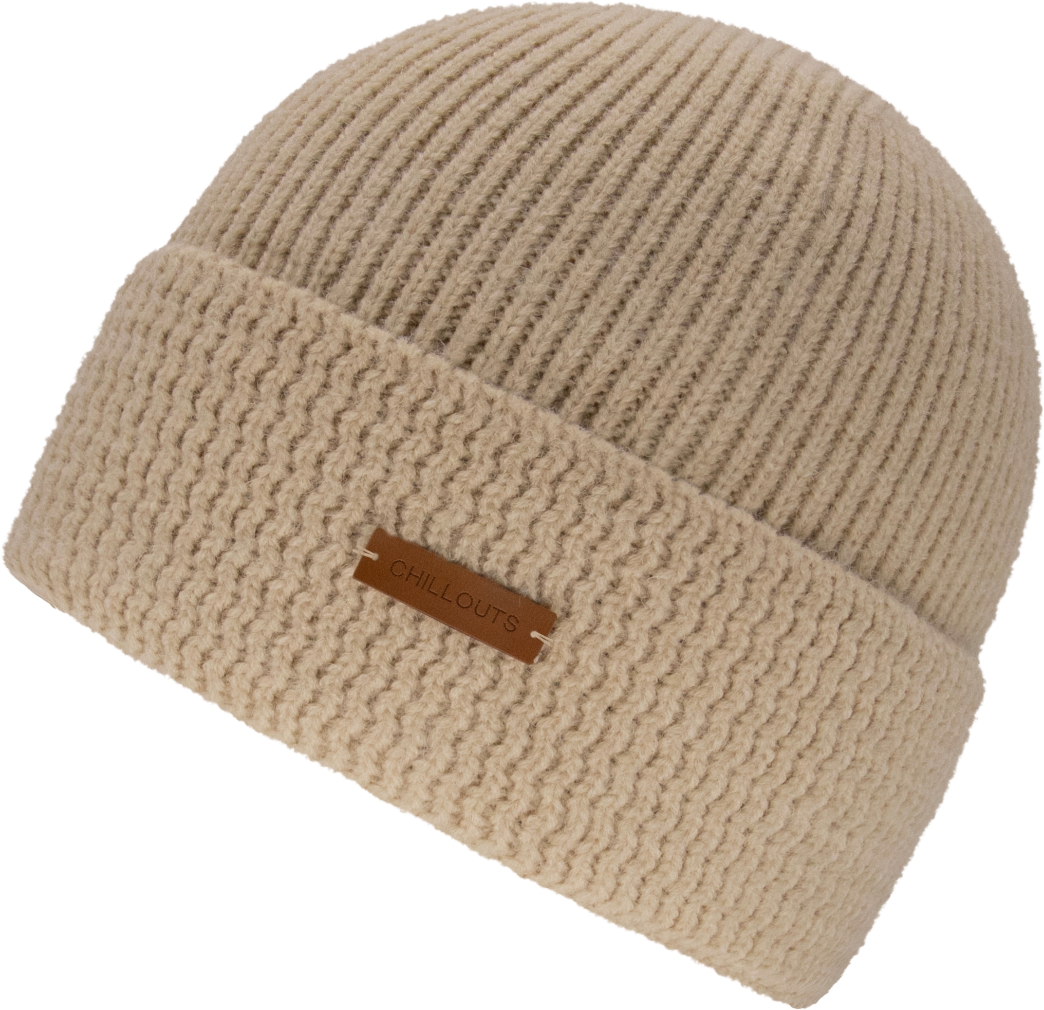 chillouts Beanie »Heike Hat«, mit modischem Umschlag