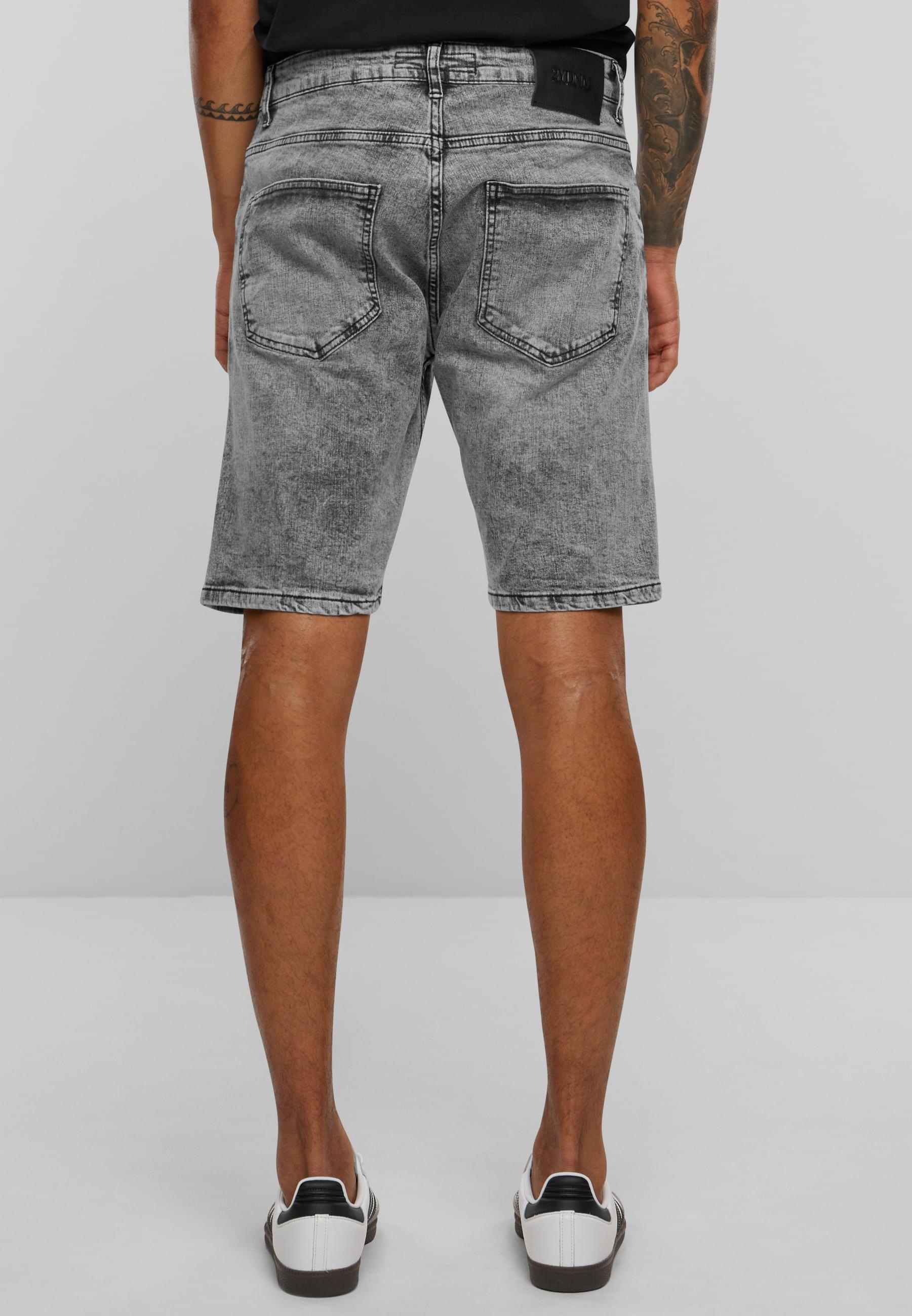 2Y Studios Stoffhose »2Y Studios Herren 2Y Basic Slim Fit Denim Shorts«, (1 tlg.)