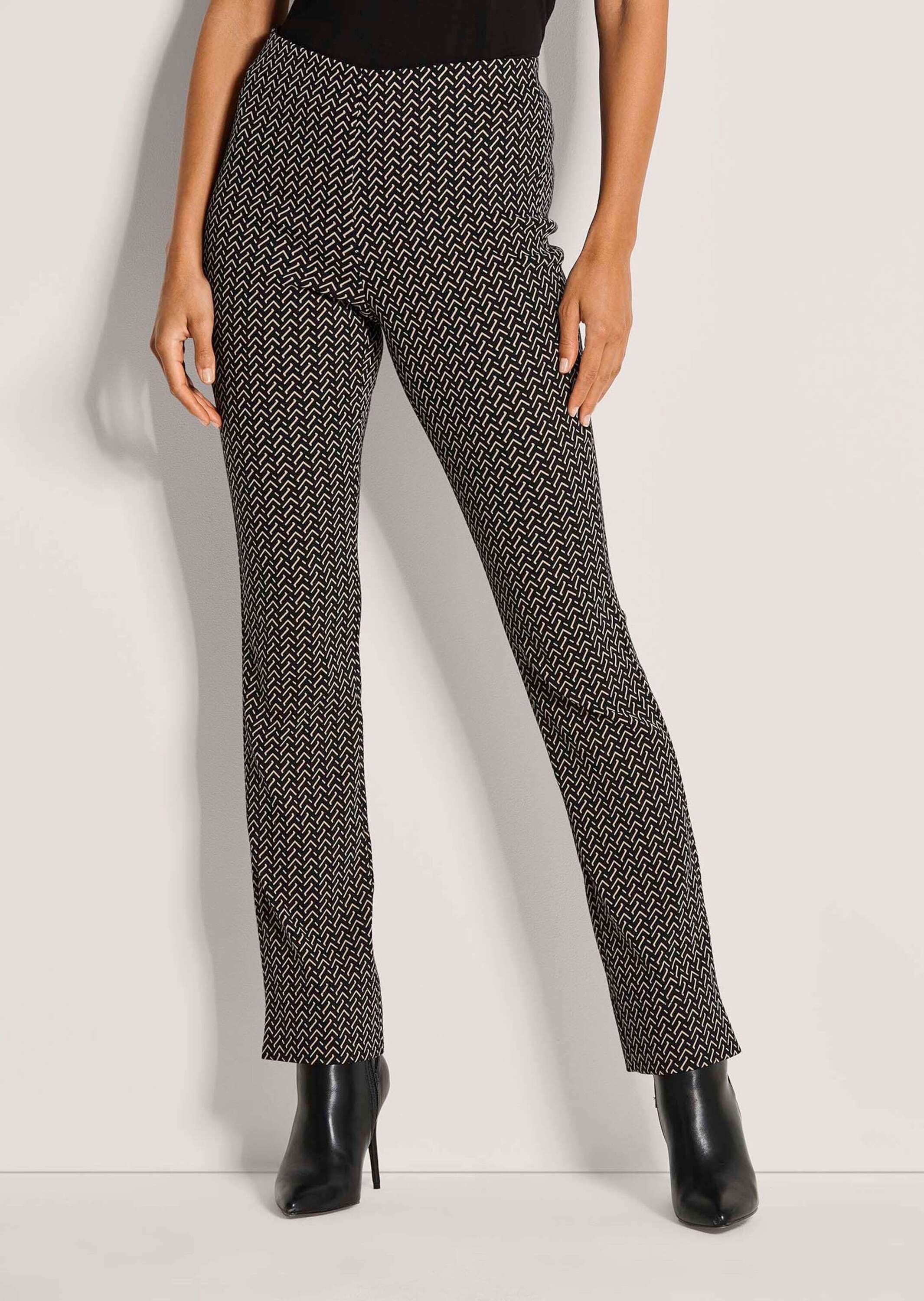 MADELEINE Schlupfhose »Hose Bootcut-Hose mit Allover-Print«