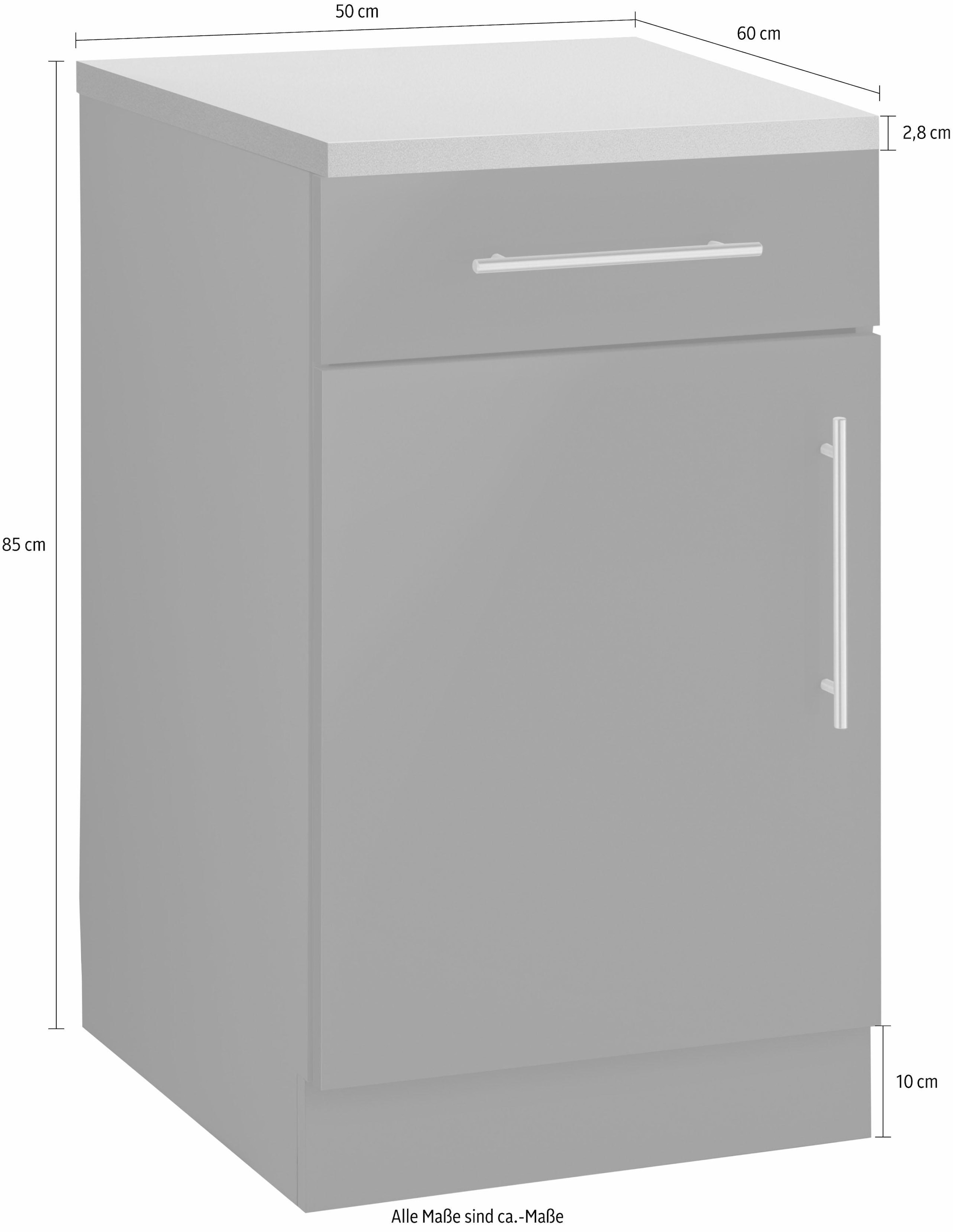 wiho Küchen Unterschrank »Cali«, 50 cm breit