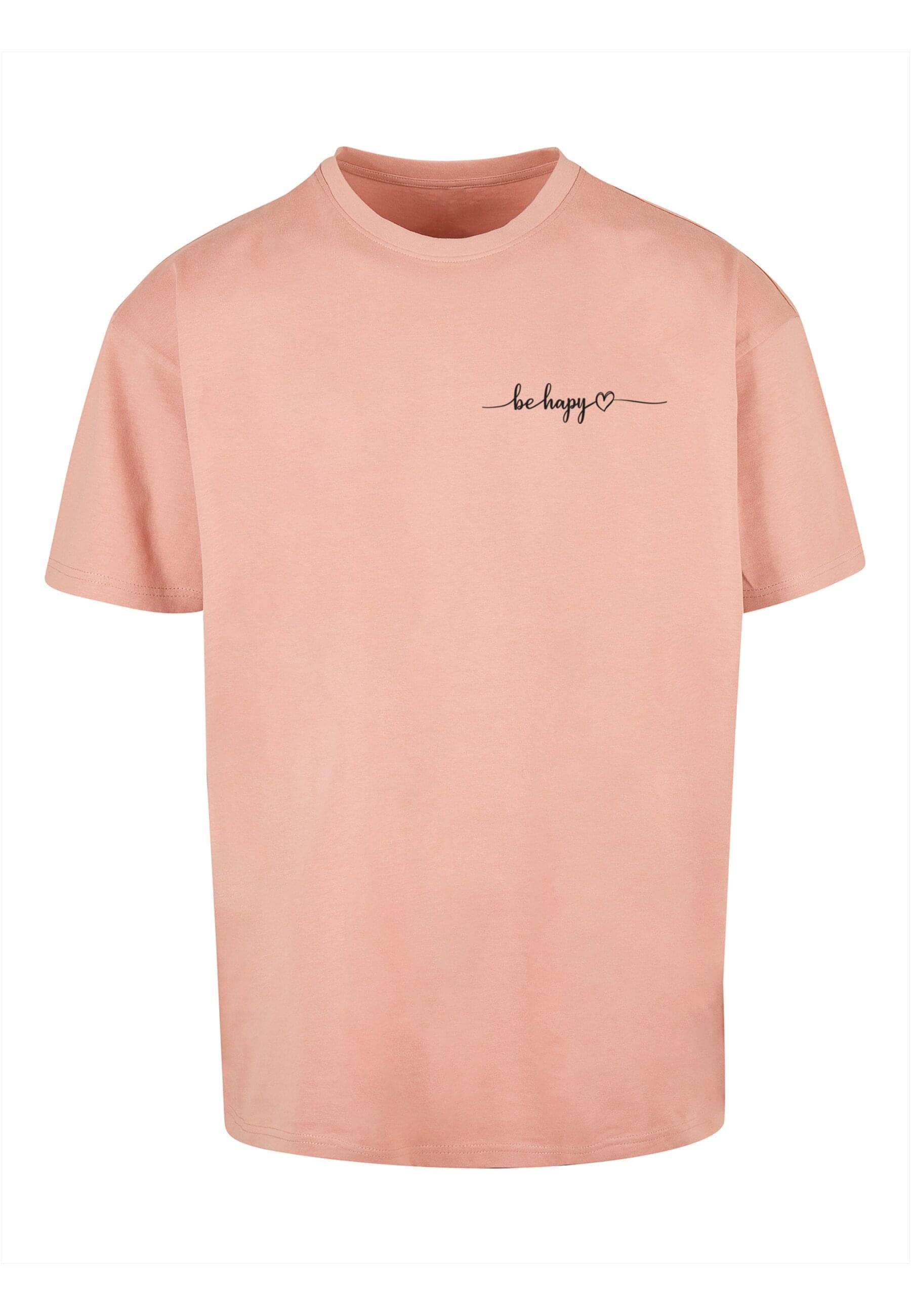 Merchcode T-Shirt "Merchcode Herren Be Happy Heavy Oversize Tee" 1 Stk. tlg günstig online kaufen