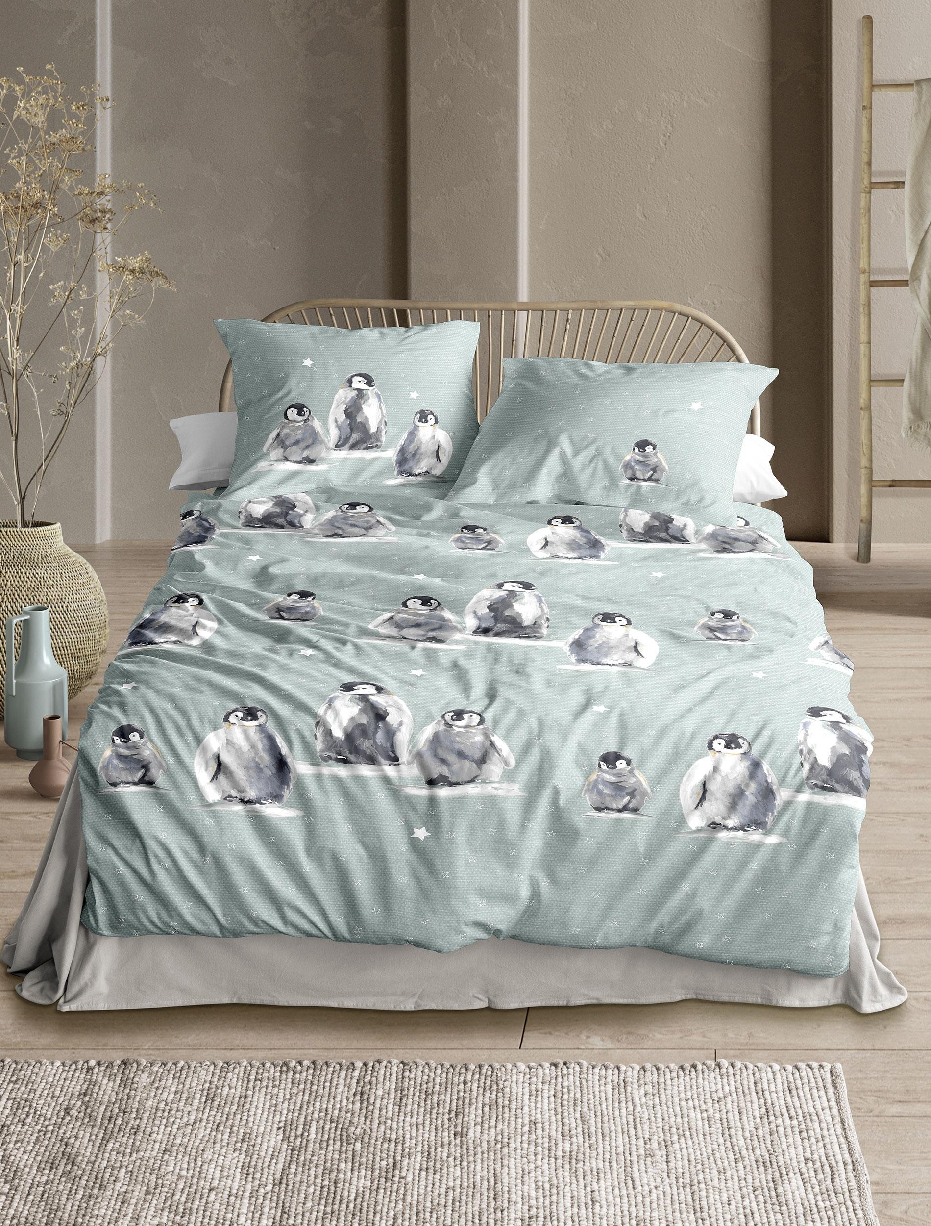 Irisette Bettwäsche "Panda 8645" 2 Stk. tlg. flauschig weich und wärmend günstig online kaufen