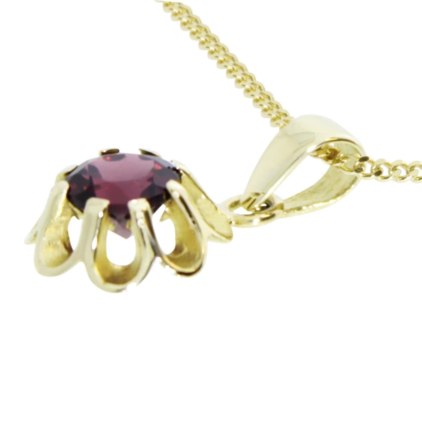 OSTSEE-SCHMUCK Kette mit Anhänger »Ostsee-Schmuck Kette mit Anhänger Pia 6 mm«, (2 tlg.)