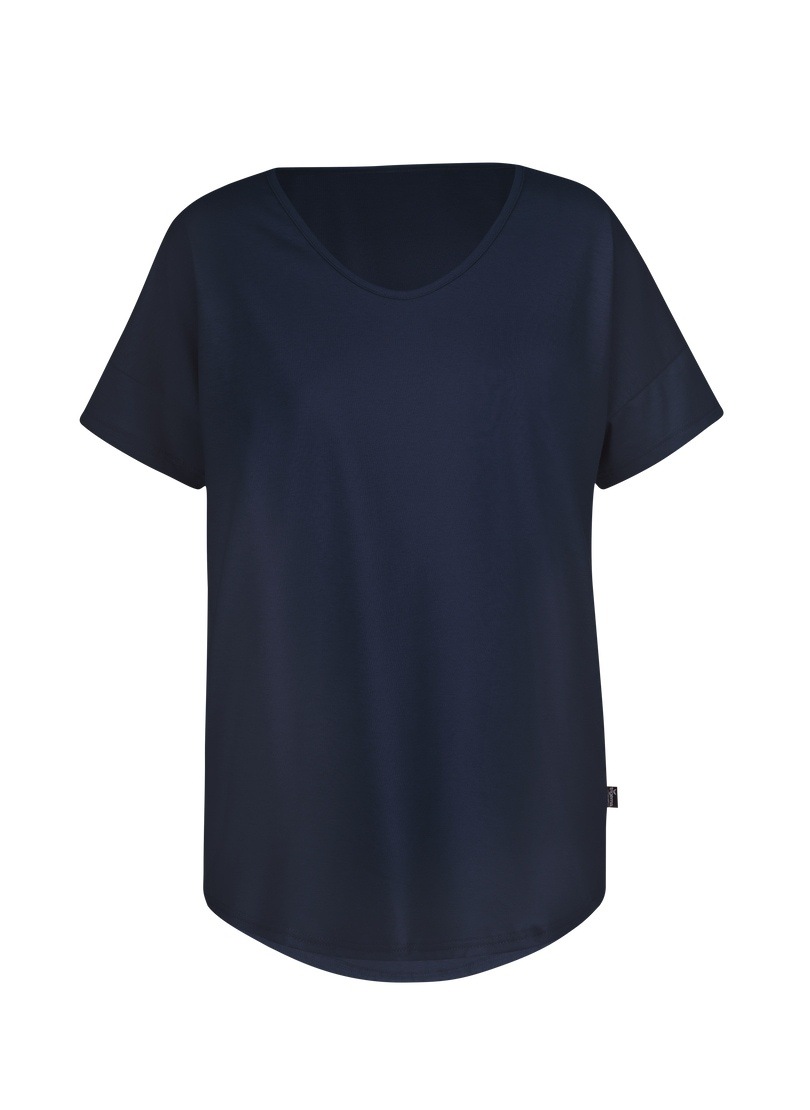 Trigema T-Shirt »TRIGEMA Oversized T-Shirt mit V-Ausschnitt« 1 Stk.