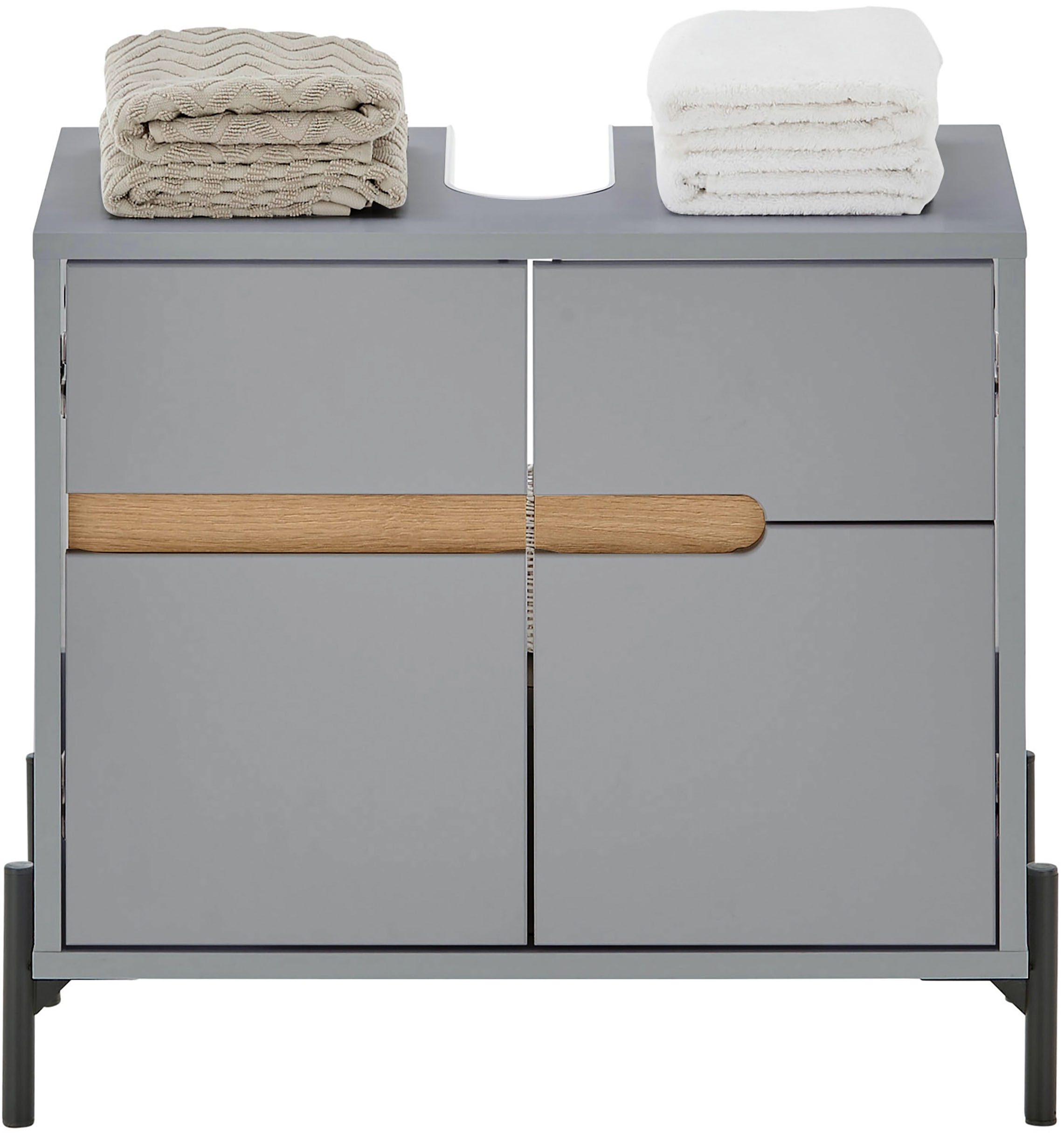 BASIC by Balculina Waschbeckenunterschrank »Avanto B/H/T 60x55x35 cm« 1 Stk. tlg. Breite 60cm, Softclose für Türen, FSC-Mix 70%