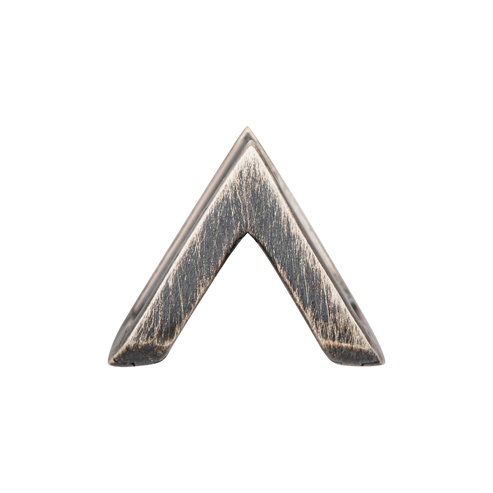 CAÏ Single-Creole »Silber 925 rhodiniert oxidiert Dreieck« ▷ für | BAUR