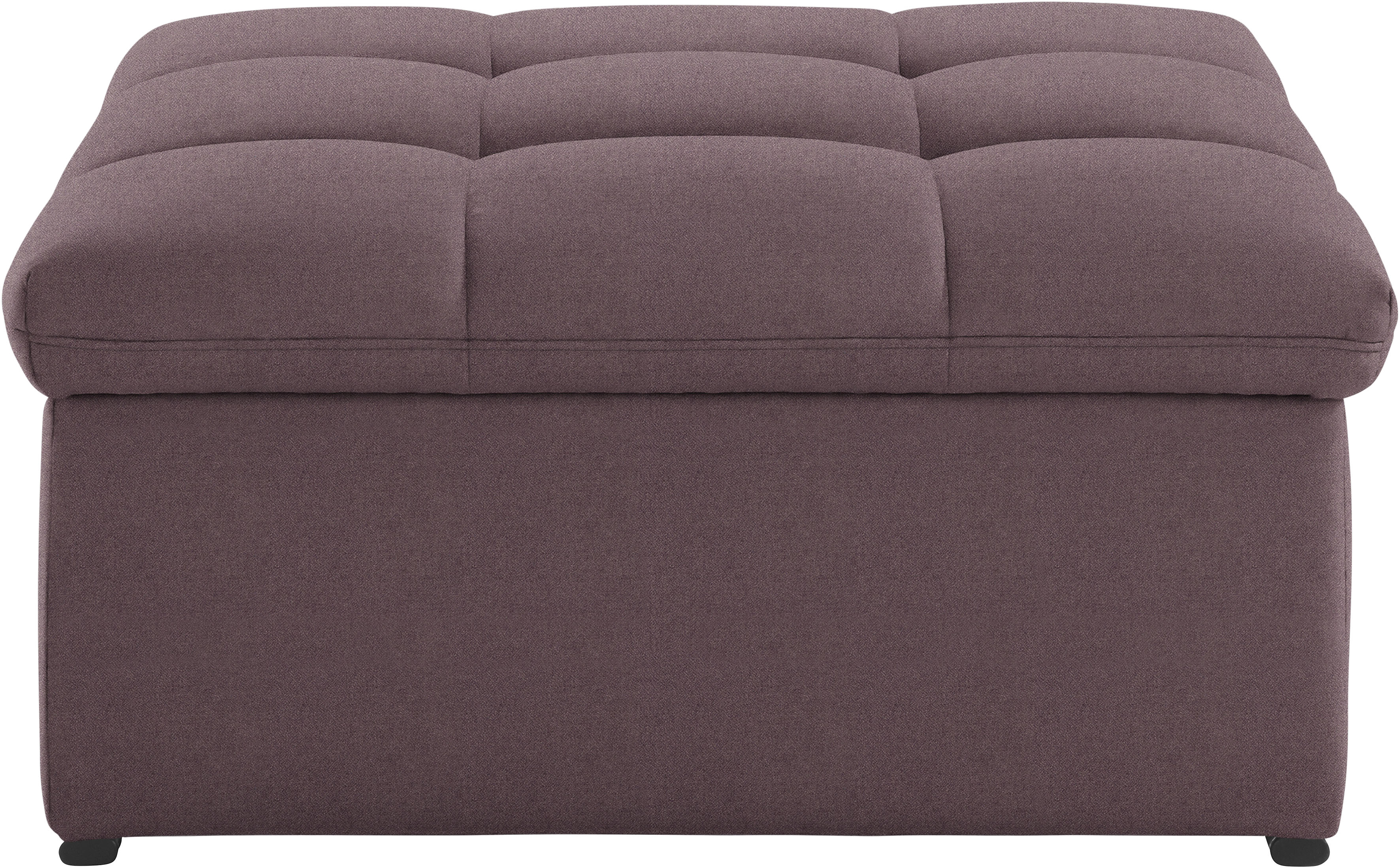DOMO collection Sitzhocker "Lagoa moderne Steppung im Sitz, elegant und zeitlos, B/T 87/87cm" in großer Farbauswahl