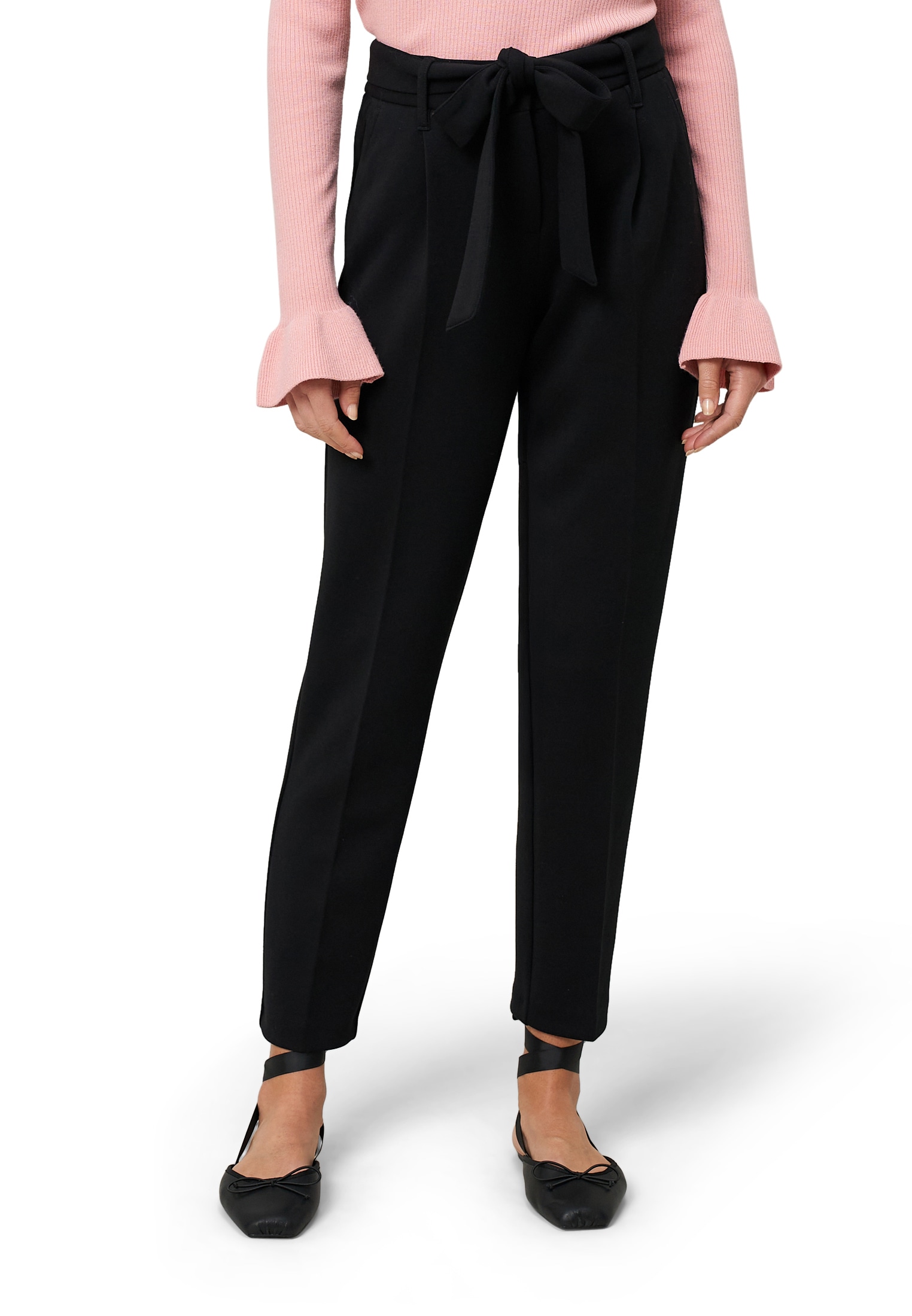 Zero Stoffhose "Damen mit Bindegürtel 28 Inch" weiteres Detail günstig online kaufen