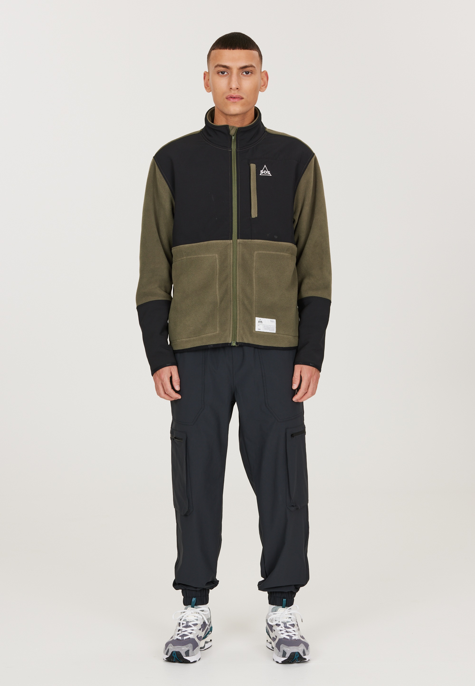 SOS Fleecejacke »Laax«, mit temperaturregulierender Funktion