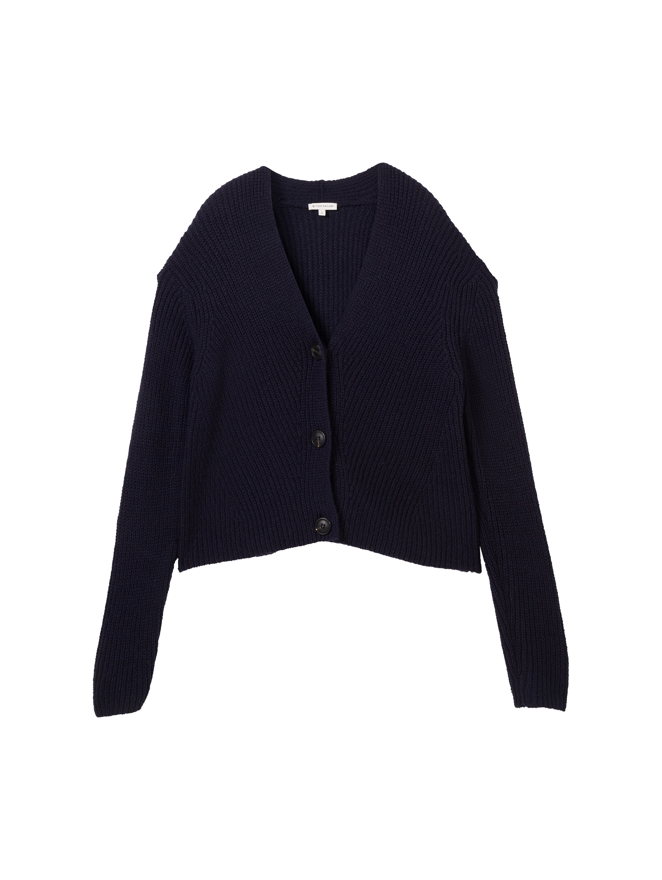 TOM TAILOR Strickjacke, mit Knopfleiste