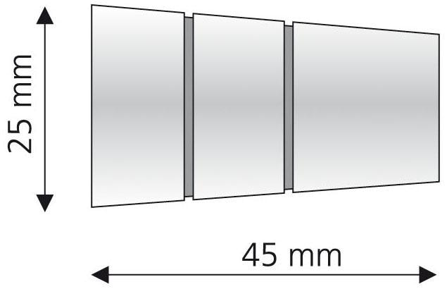 Liedeco Gardinenstangen-Endstück »Concav«, (Set, 2 St.), für Gardinenstangen  Ø 16 mm auf Rechnung | BAUR