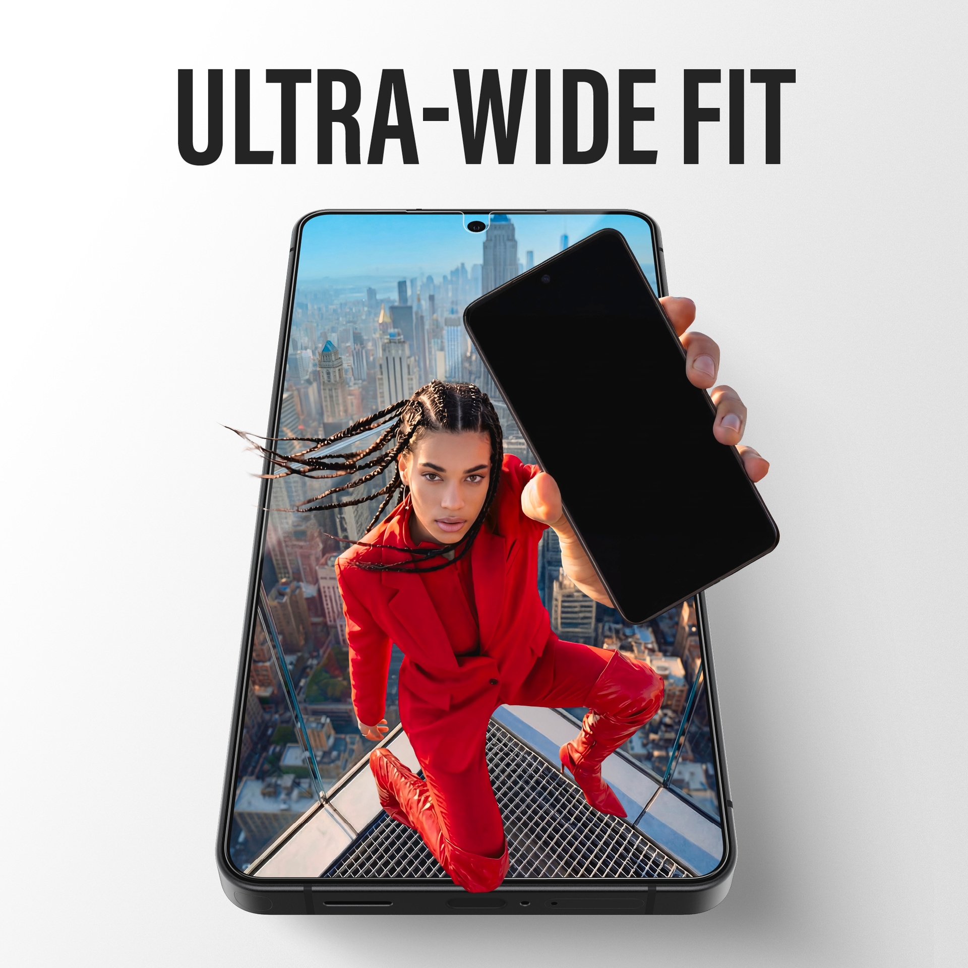 CARE by PanzerGlass Displayschutzglas »3-in-1 Protection Explorer Bundle« für Samsung Galaxy S26 Displayschutzfolie, Schutzfolie, Bildschirmschutz, kratz- & stoßfest