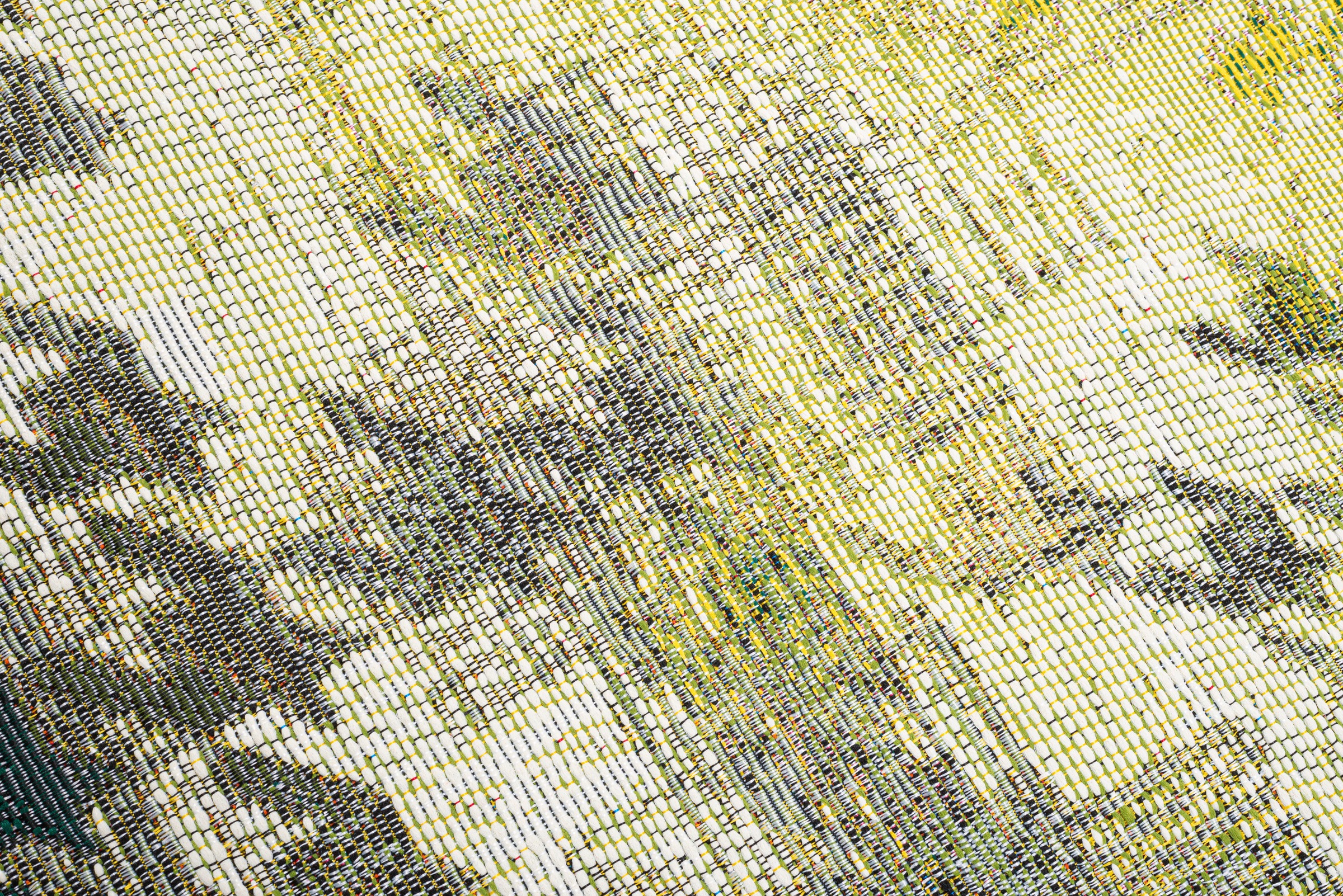 Sansibar Teppich »Rantum Beach 002«, rechteckig, 5 mm Höhe, Flachgewebe, modernes Sommer Design, In- und Outdoor geeignet