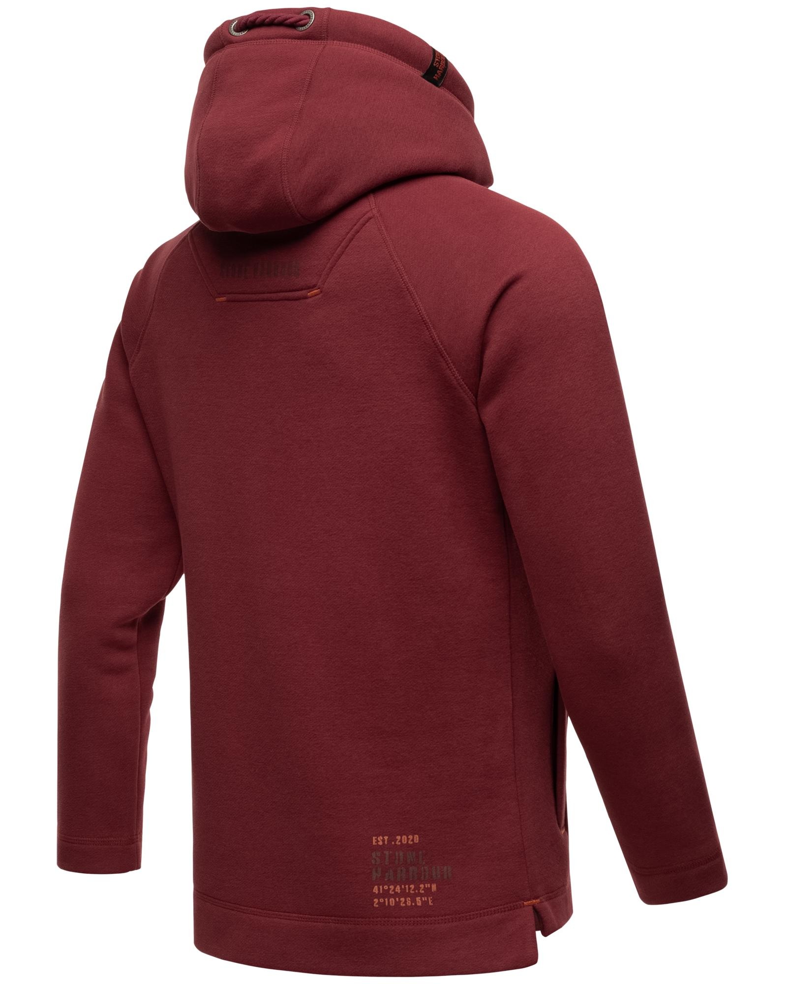 Stone Harbour Hoodie »Caspian Sailor«, Sportlicher Kapuzenpullover mit großen Kordeln