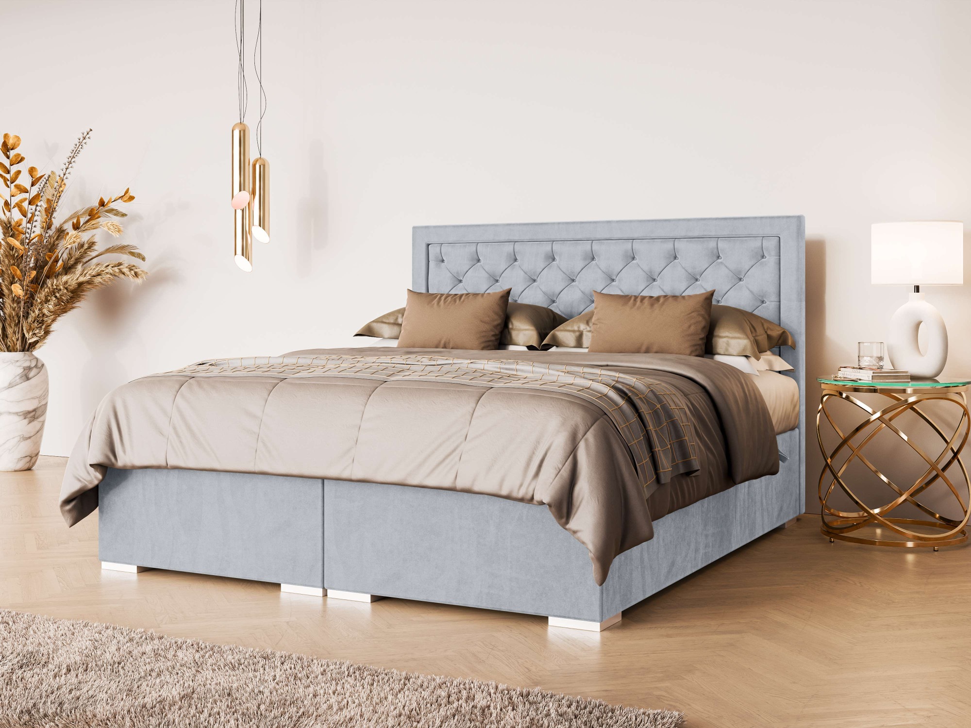 Home affaire Polsterbett "SACY mit Matratze und Topper, in 2 Breiten (160 u günstig online kaufen