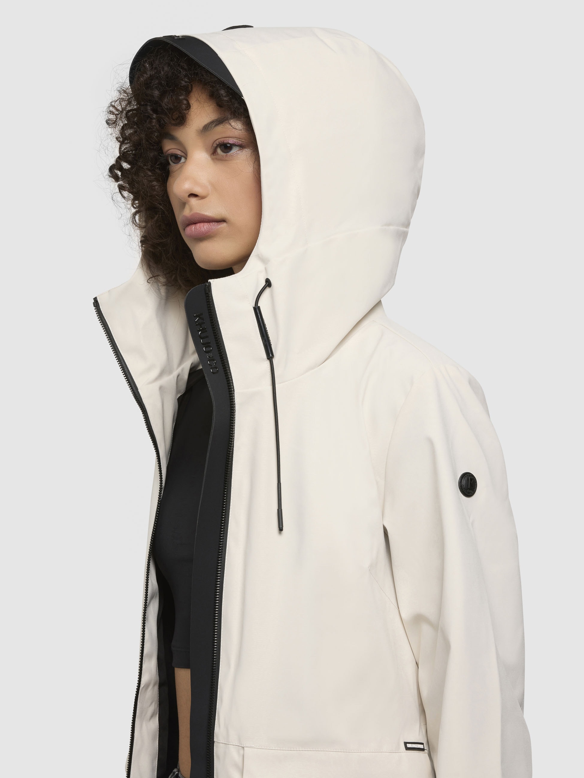 khujo Anorak »YONI«, mit Kapuze