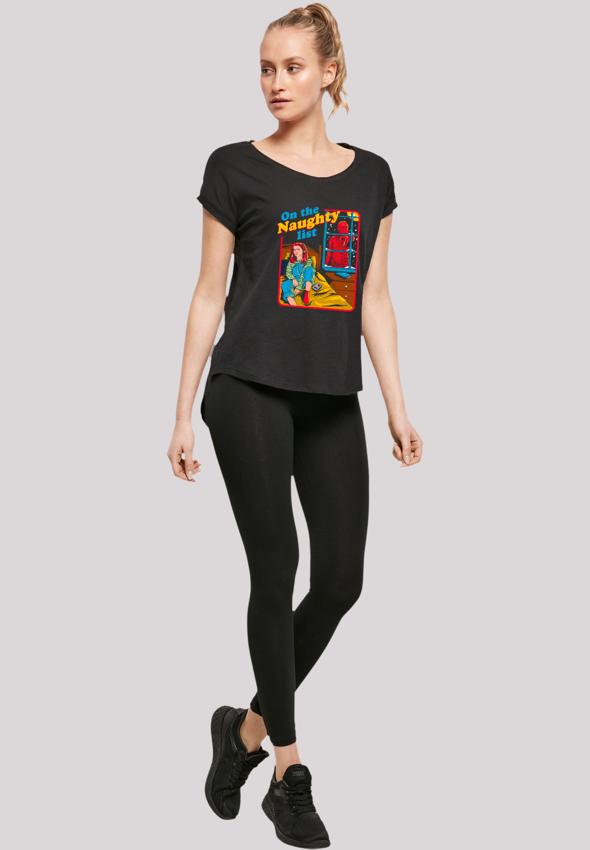 F4NT4STIC T-Shirt »Stranger Things Naughty List Netflix TV Series«, Premium Qualität