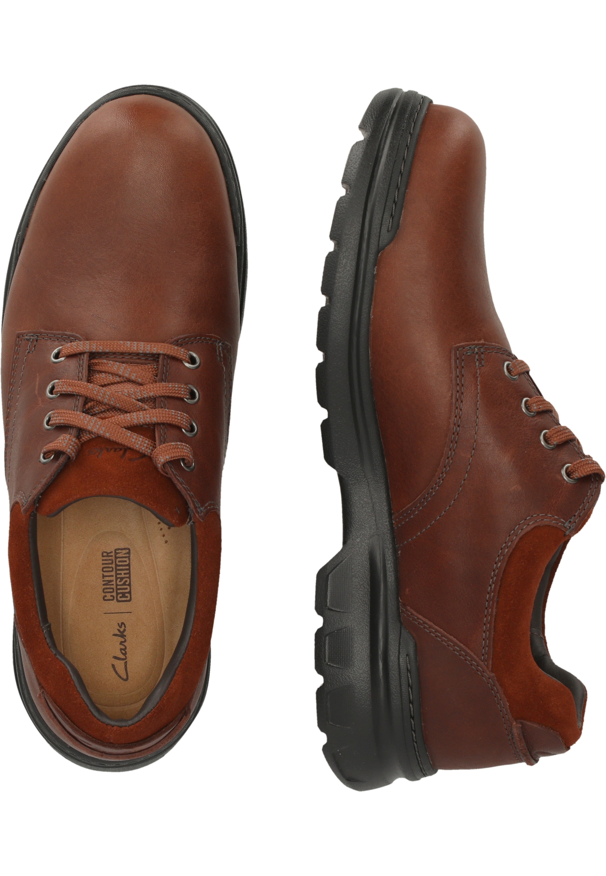 Clarks Schnürschuh »Rockie Walk GTX«, mit super weichem Schaffellfutter