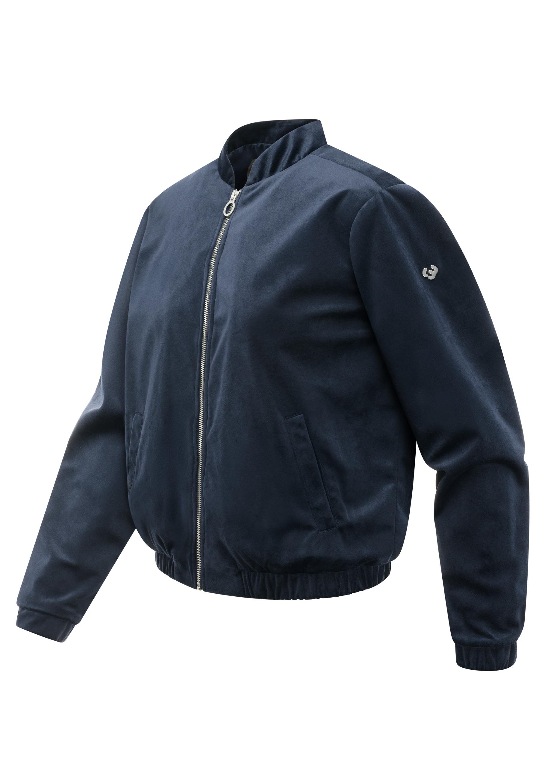 Ragwear Bomberjacke »Velvetie« Modische Blousonjacke aus kuscheligem Samt